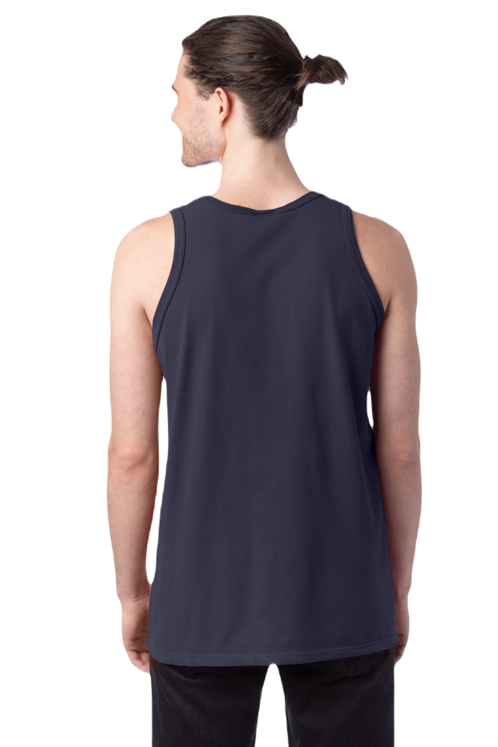 Unisex 100% Ringspun Cotton Garment-Dyed Tank - Anchor Slate