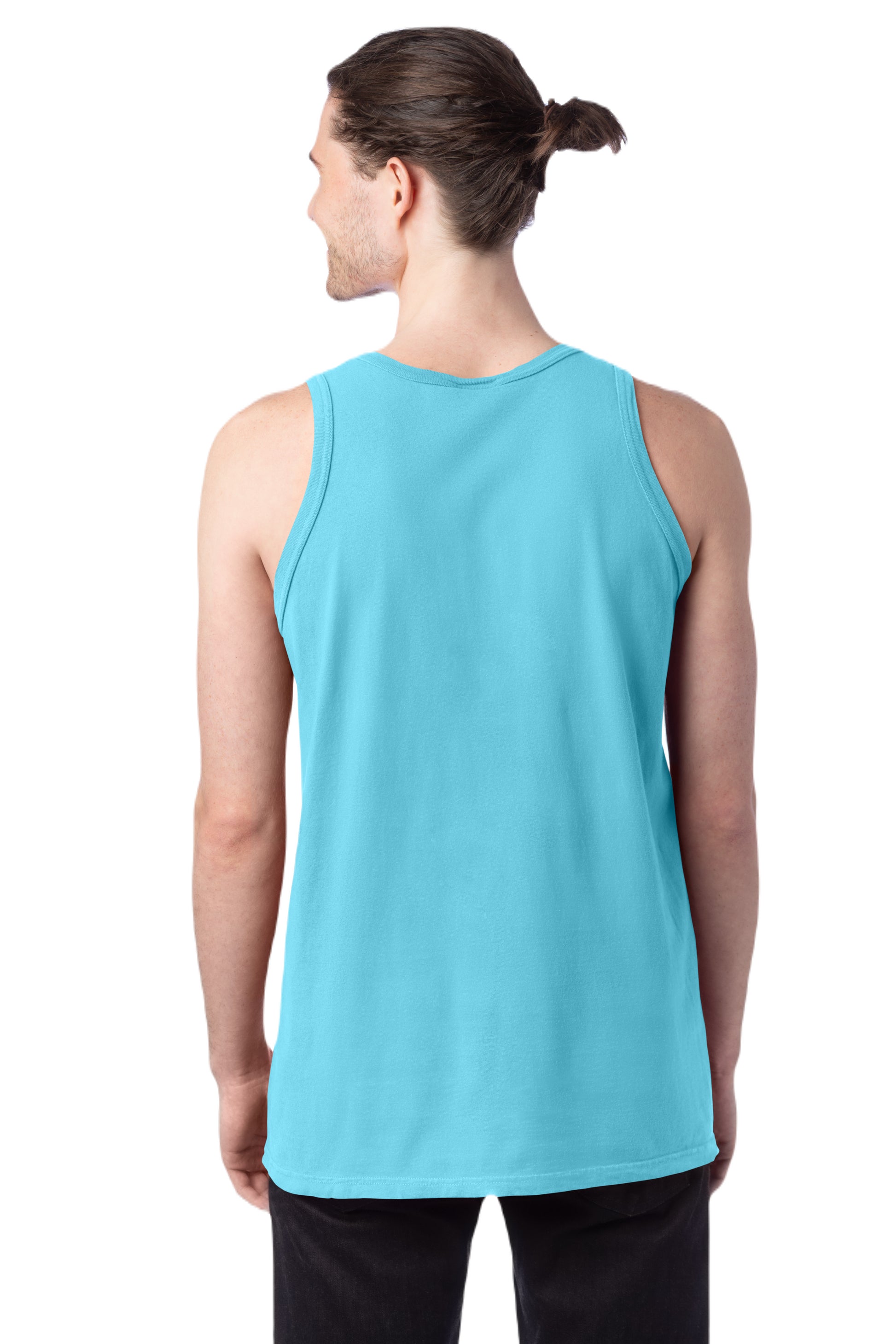 Unisex 100% Ringspun Cotton Garment-Dyed Tank - Freshwater