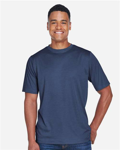 Team 365 TT11H Sport Dark Navy Heather — on model front