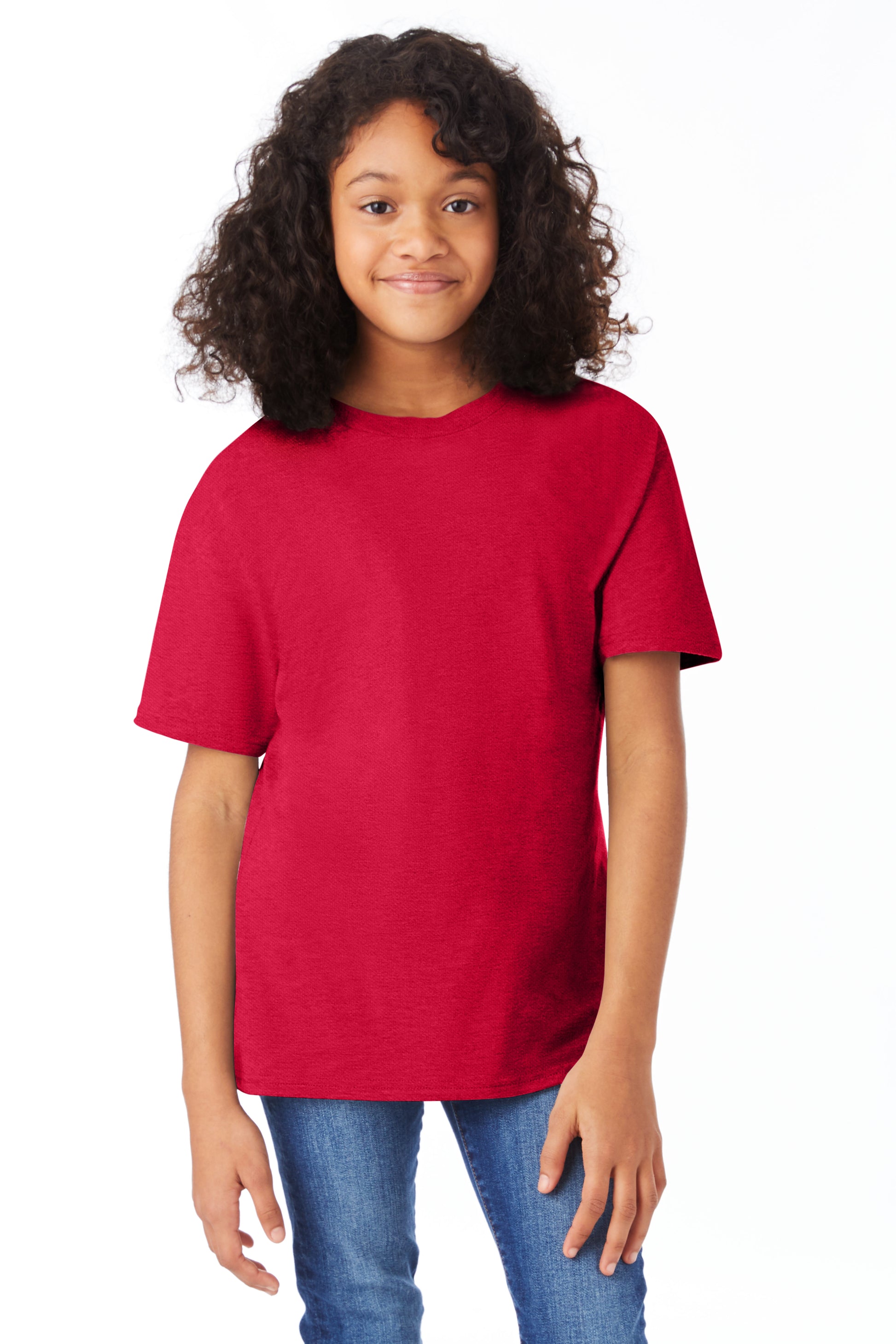 Youth Perfect-T Short Sleeve Tee - Deep Red