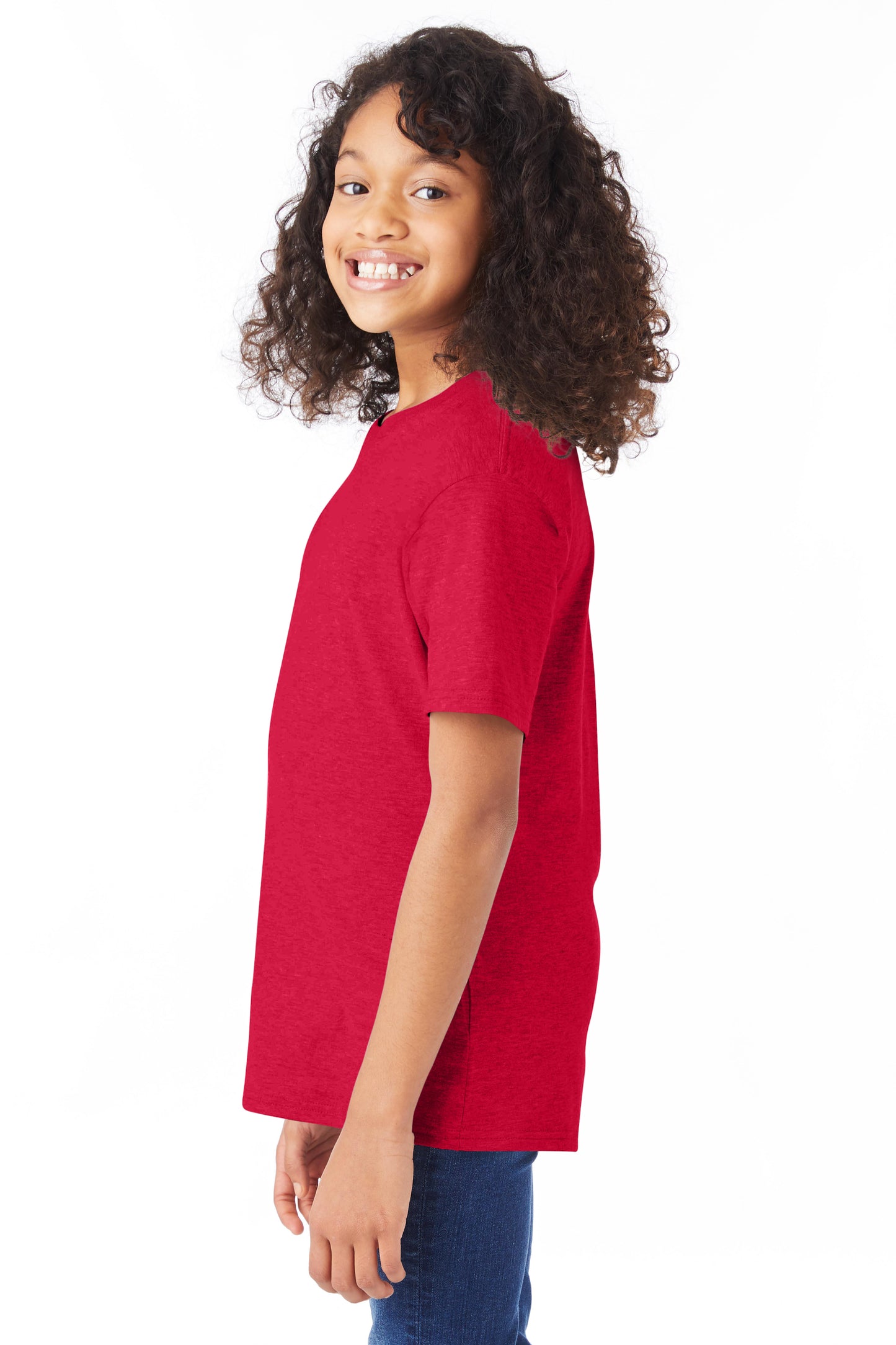 Youth Perfect-T Short Sleeve Tee - Deep Red
