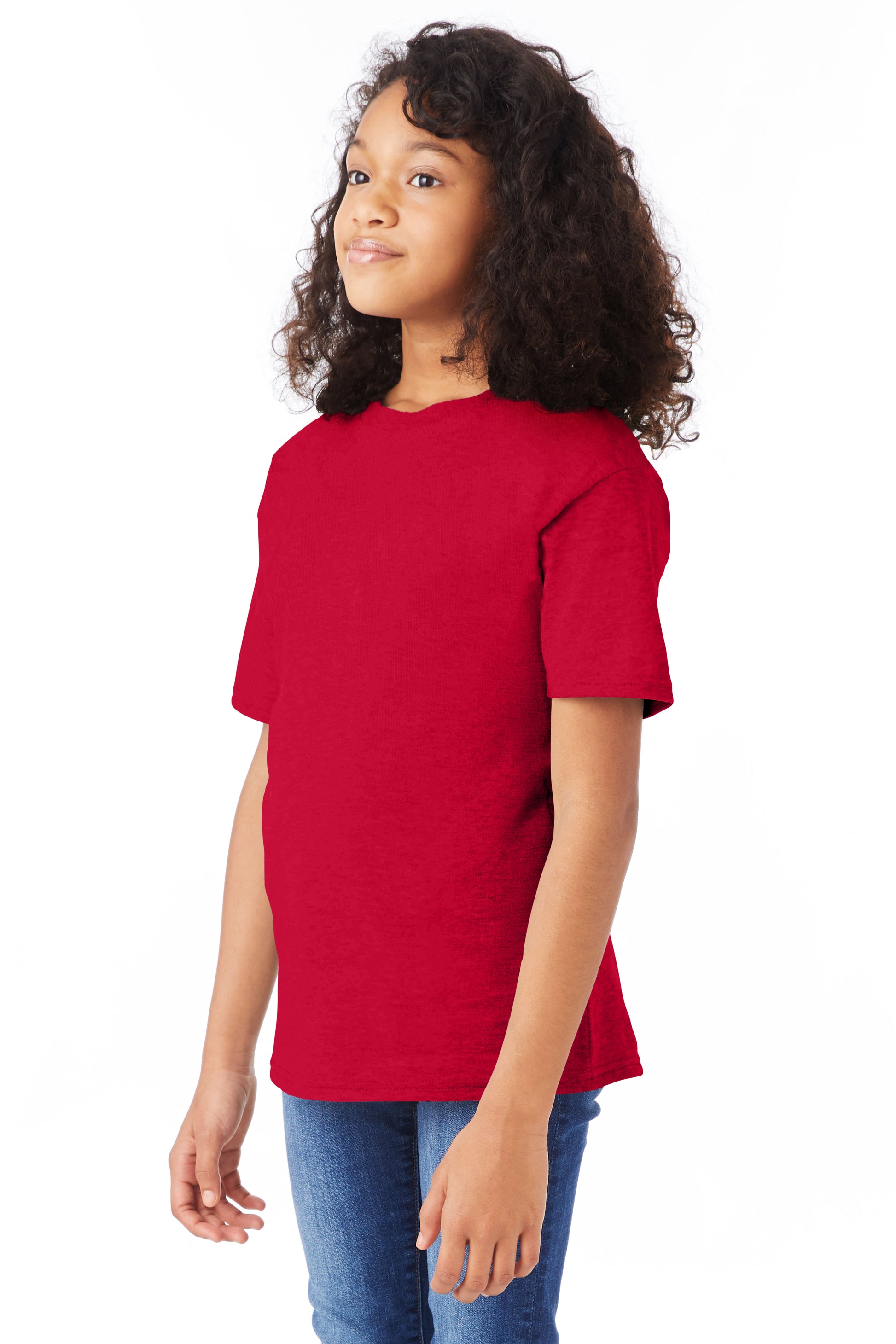 Youth Perfect-T Short Sleeve Tee - Deep Red