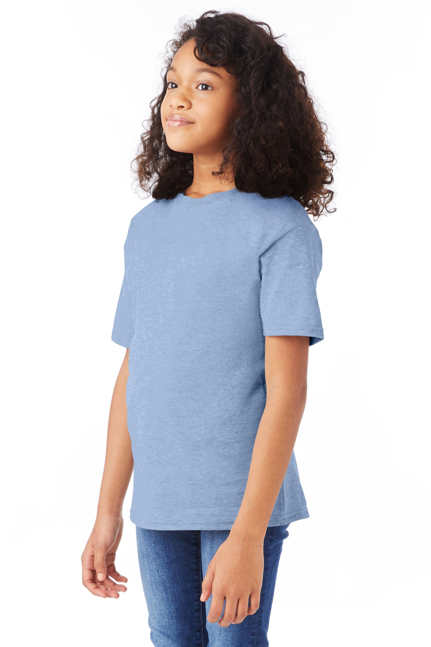 Youth Perfect-T Short Sleeve Tee - Light Blue