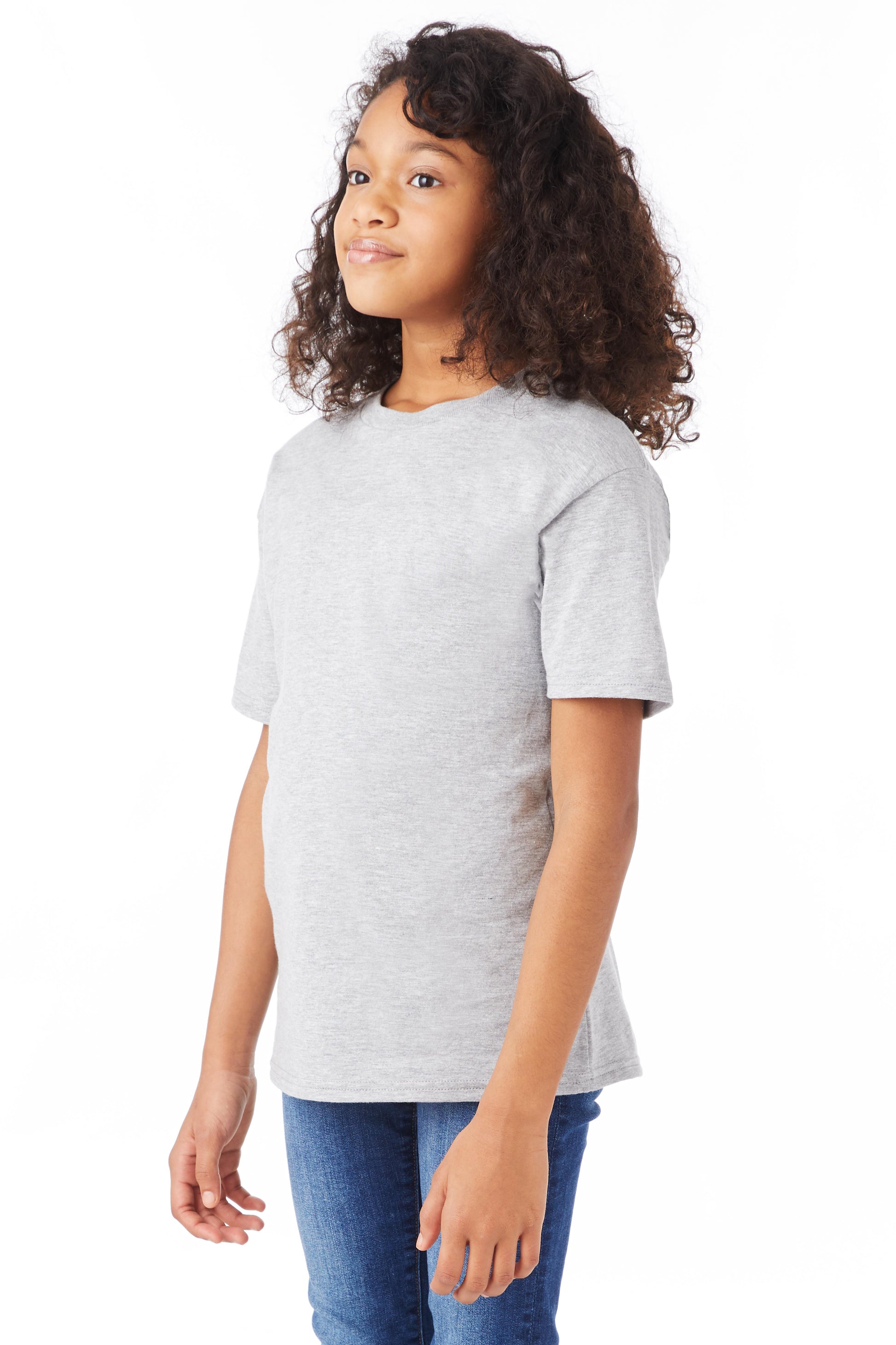 Youth Perfect-T Short Sleeve Tee - Light Steel