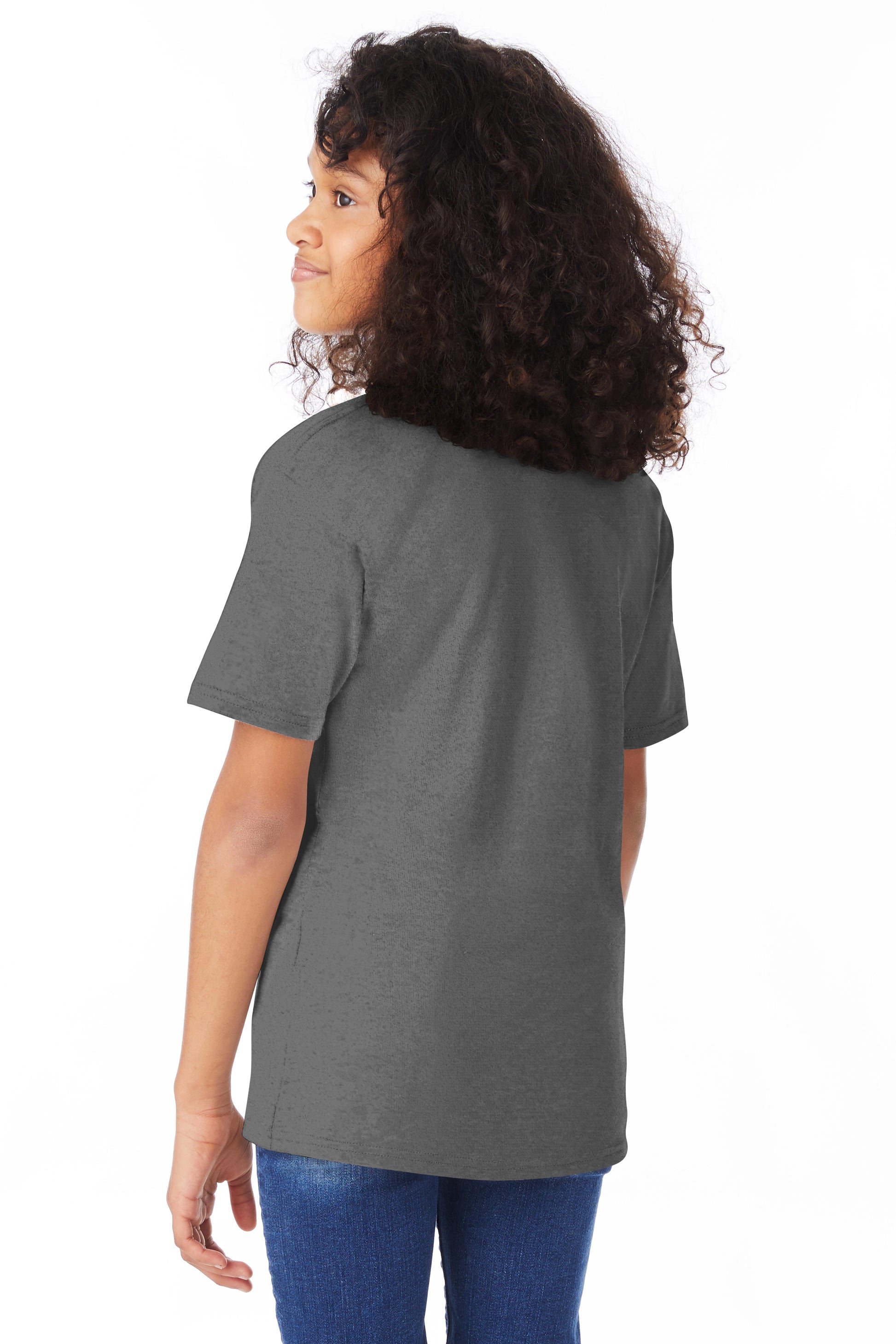 Youth Perfect-T Short Sleeve Tee - Smoke Gray