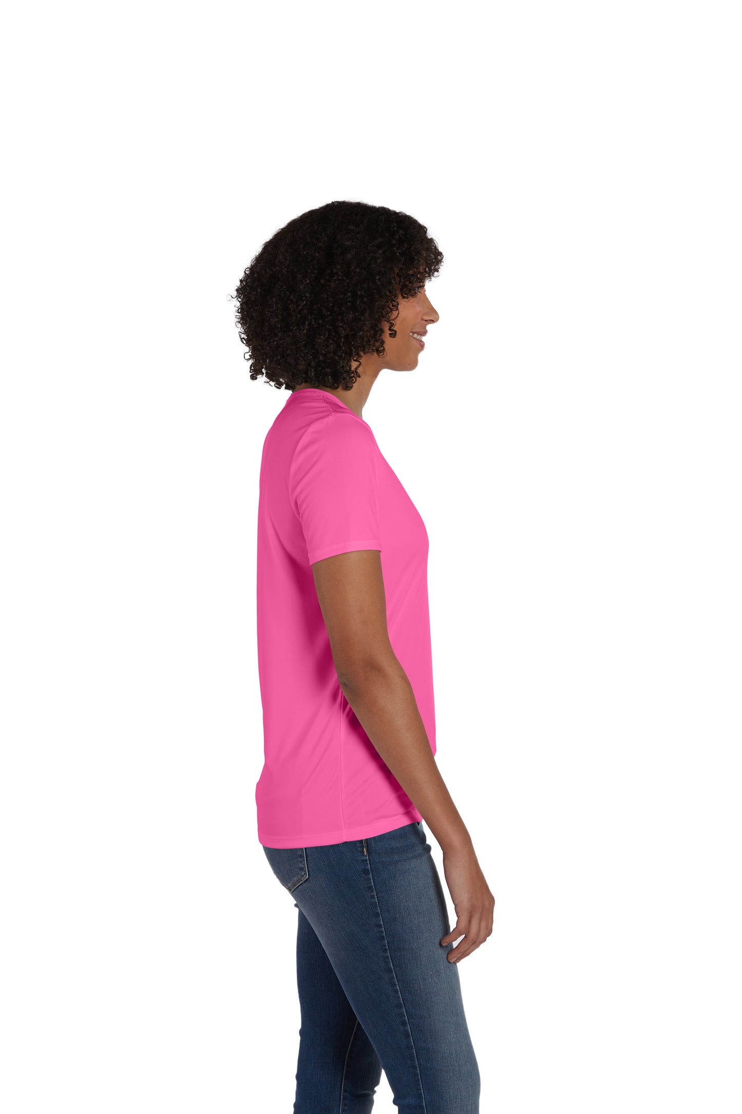 Women's Cool DRI® Short Sleeve Tee - Wow Pink