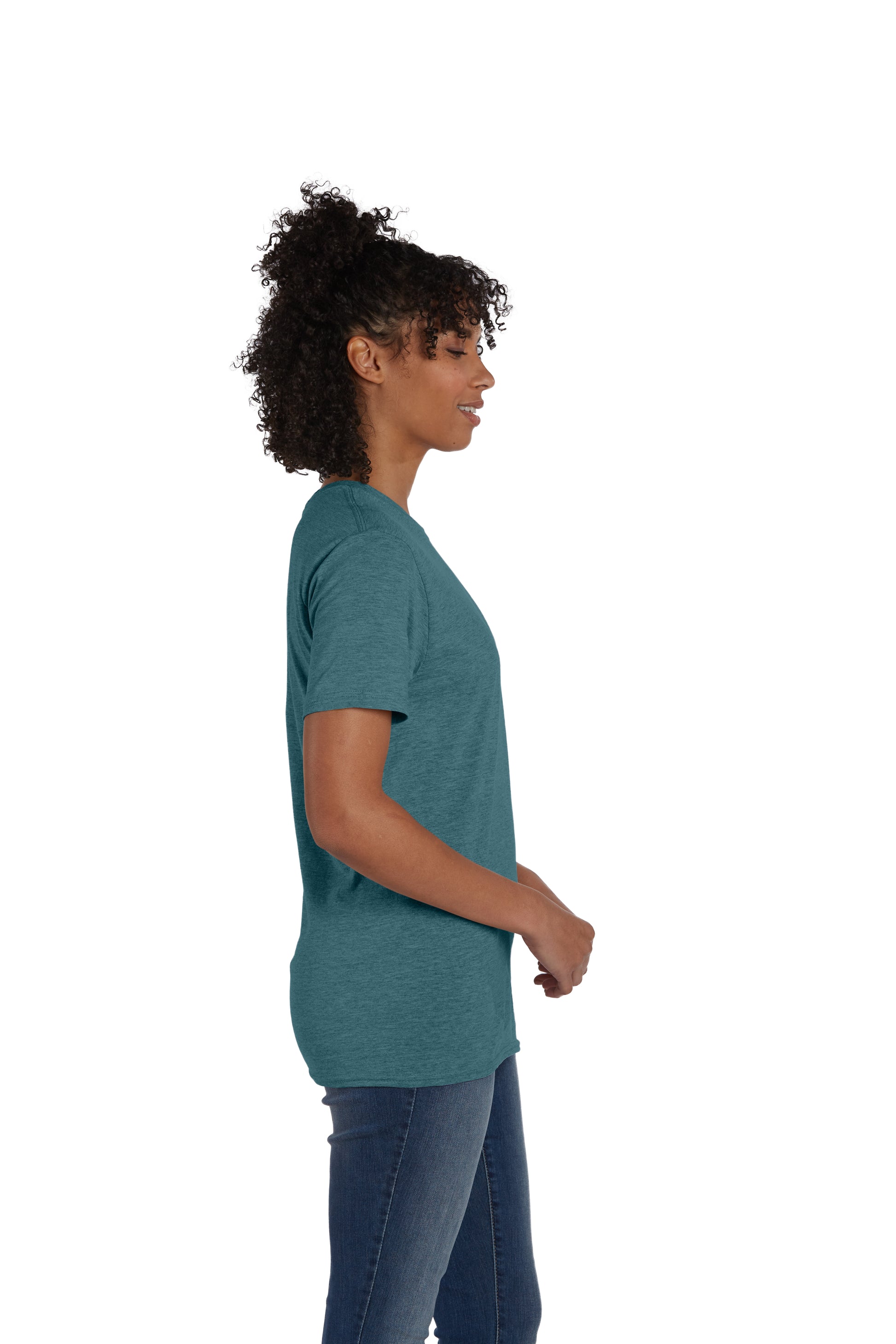 Perfect-T Short Sleeve Tee - Cactus Heather