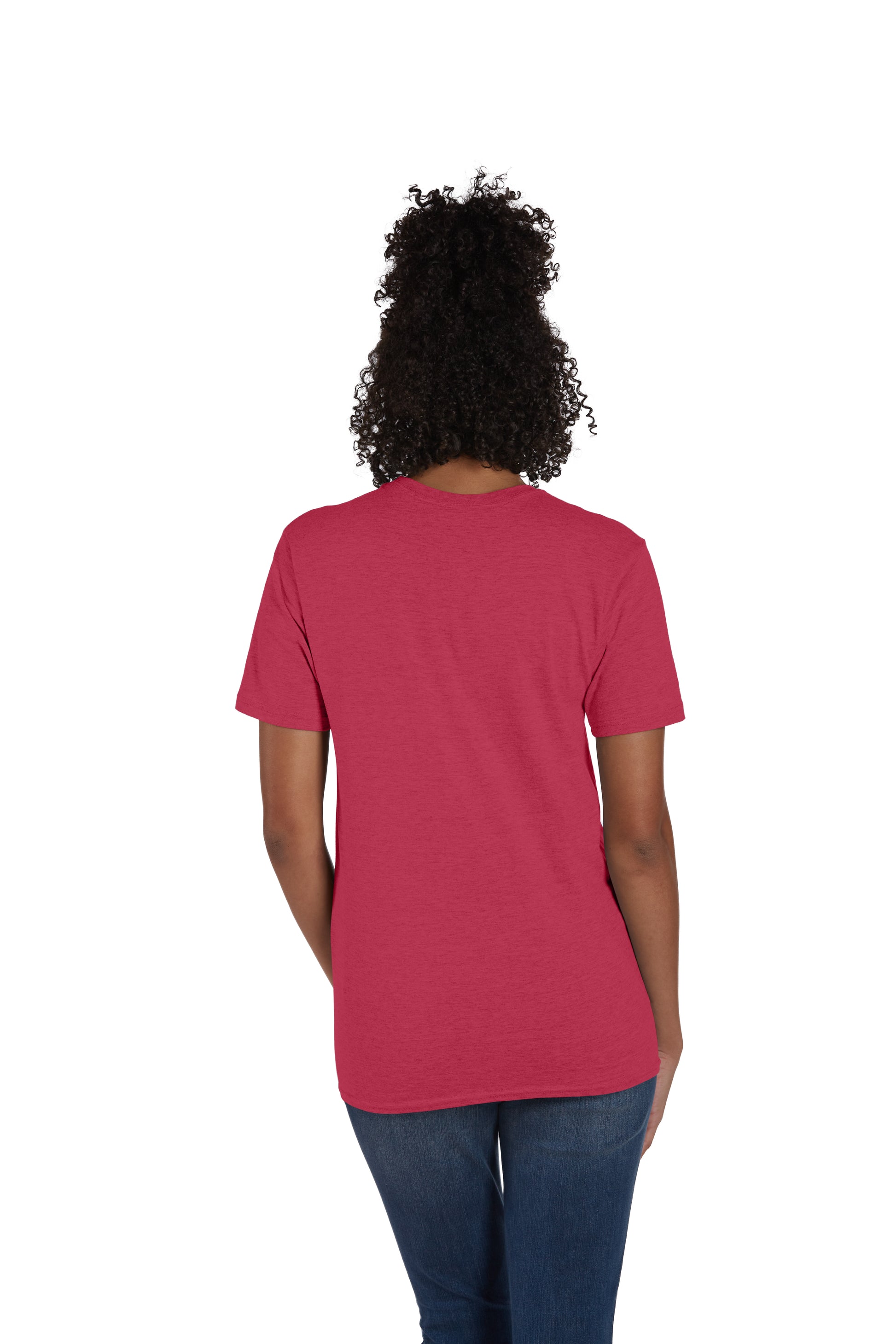 Perfect-T Short Sleeve Tee - Heather Red