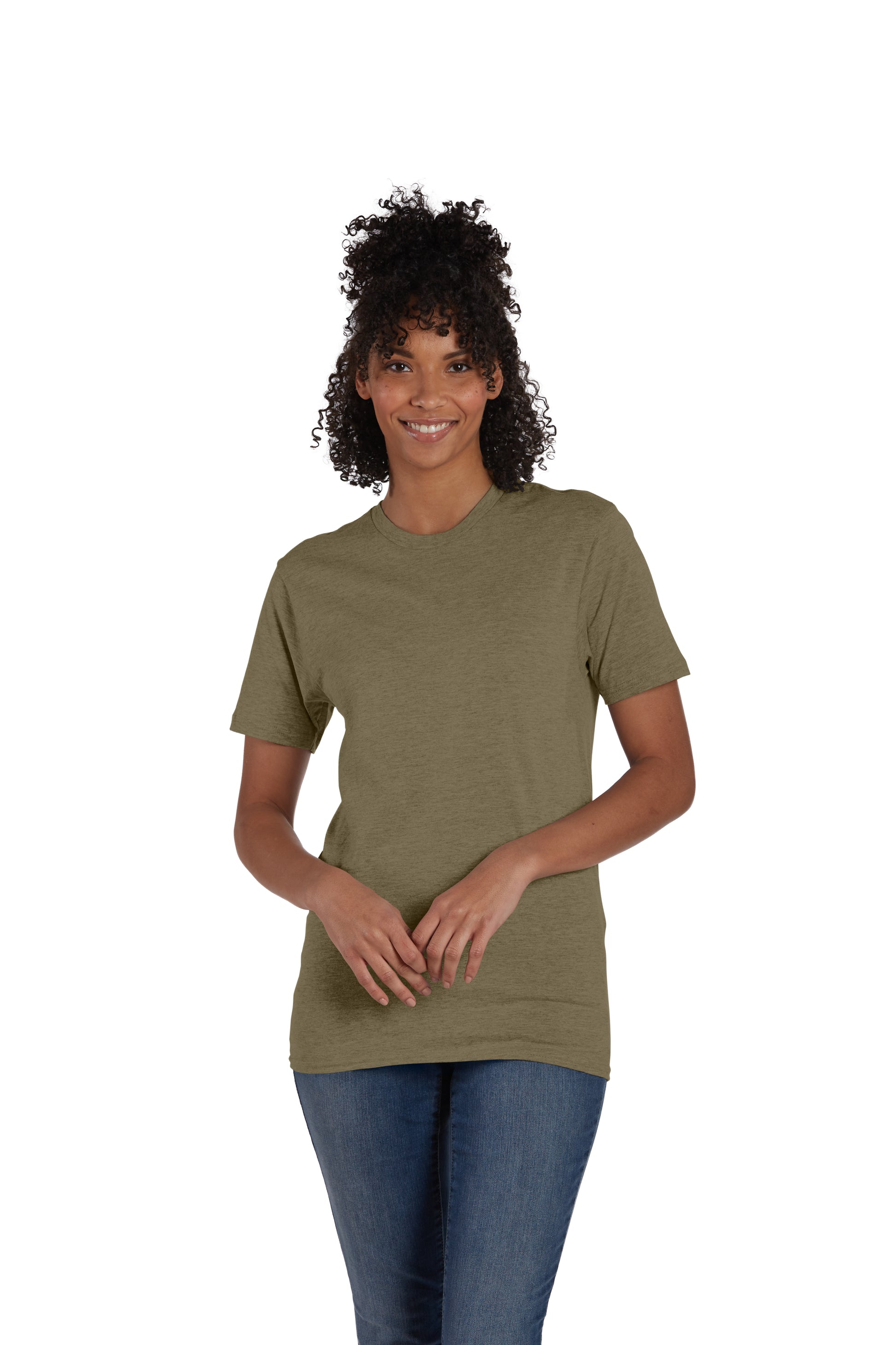 Perfect-T Short Sleeve Tee - Oregano Heather