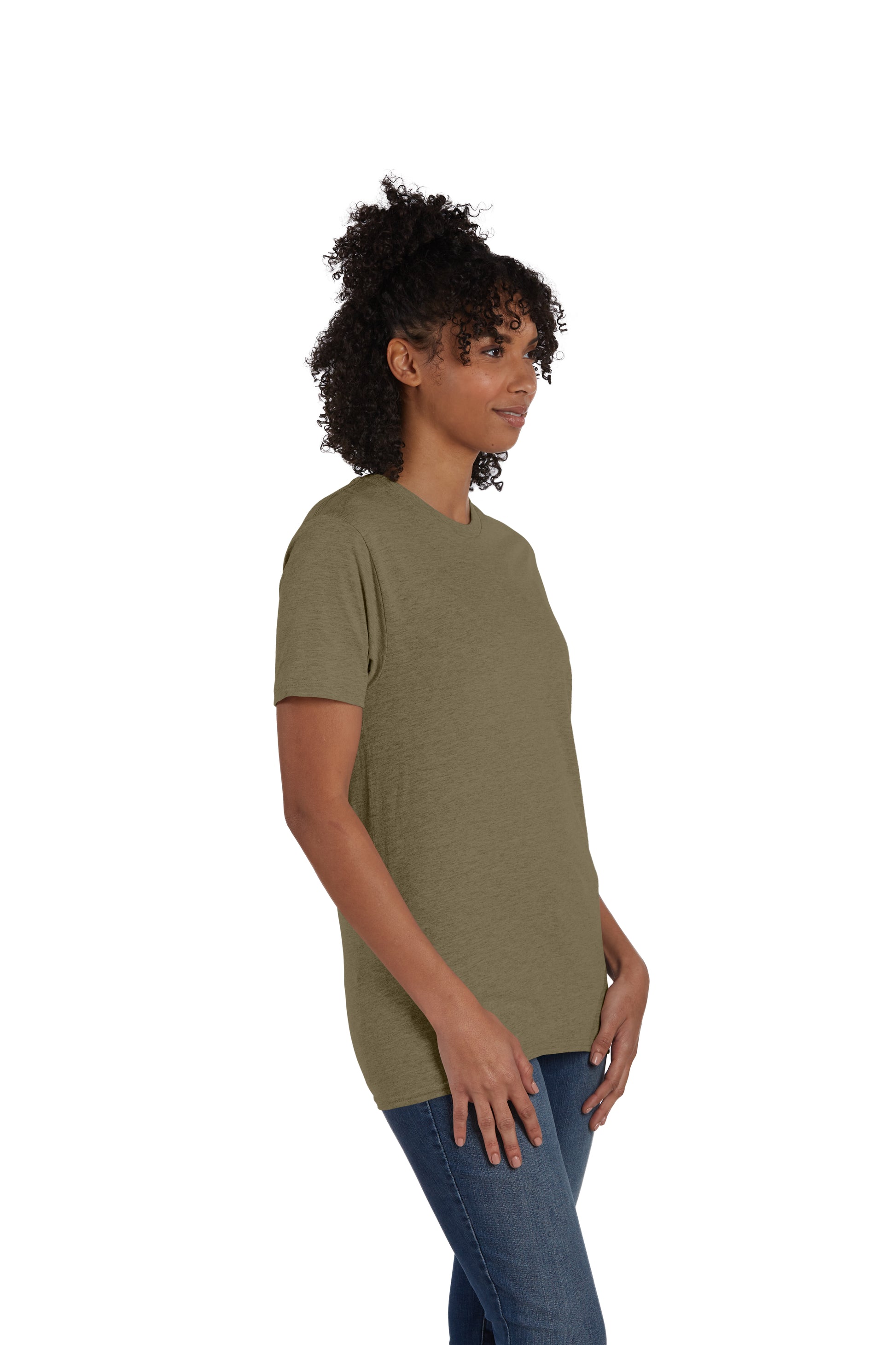 Perfect-T Short Sleeve Tee - Oregano Heather