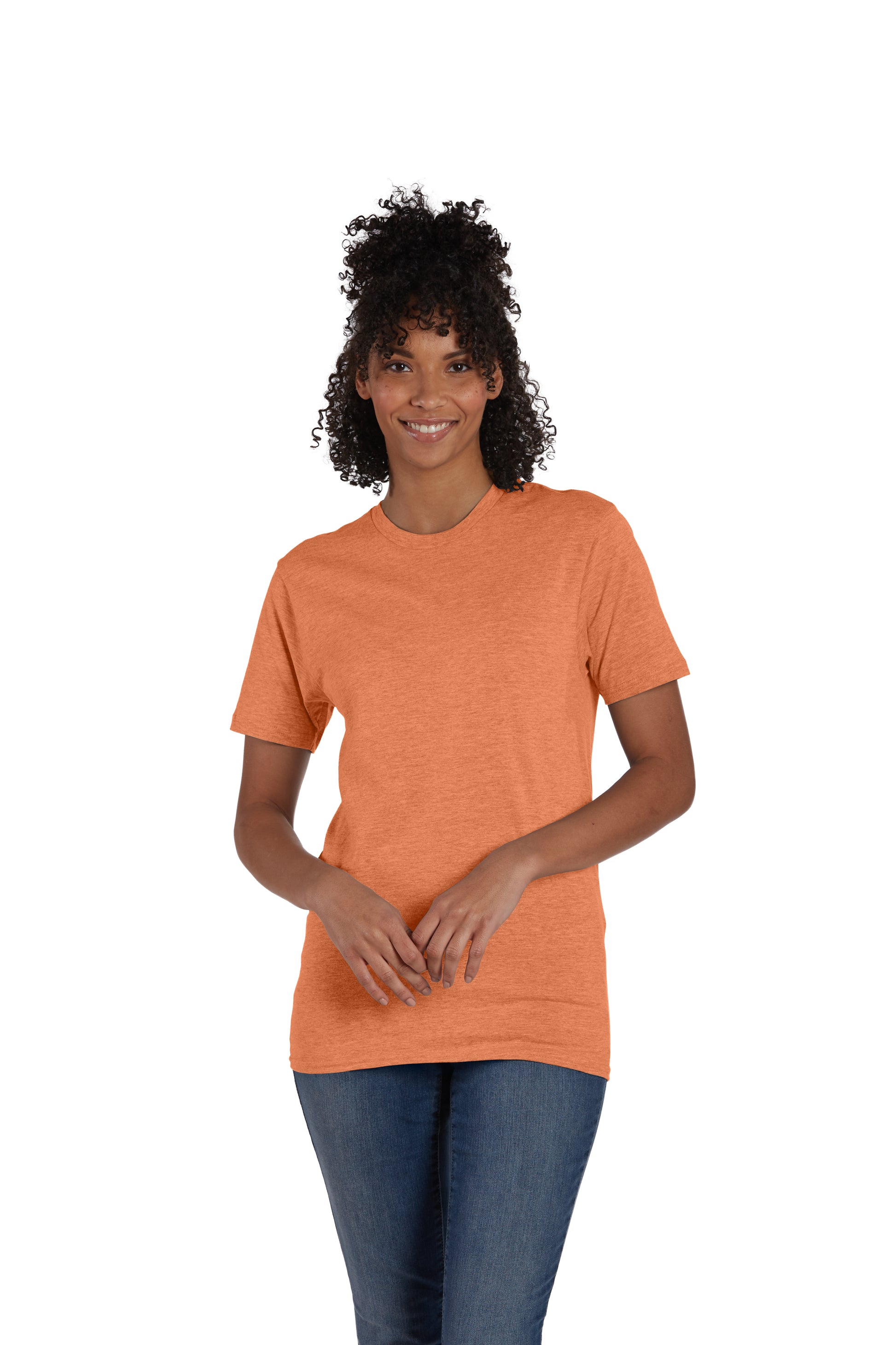 Perfect-T Short Sleeve Tee - Pumpkin Heather