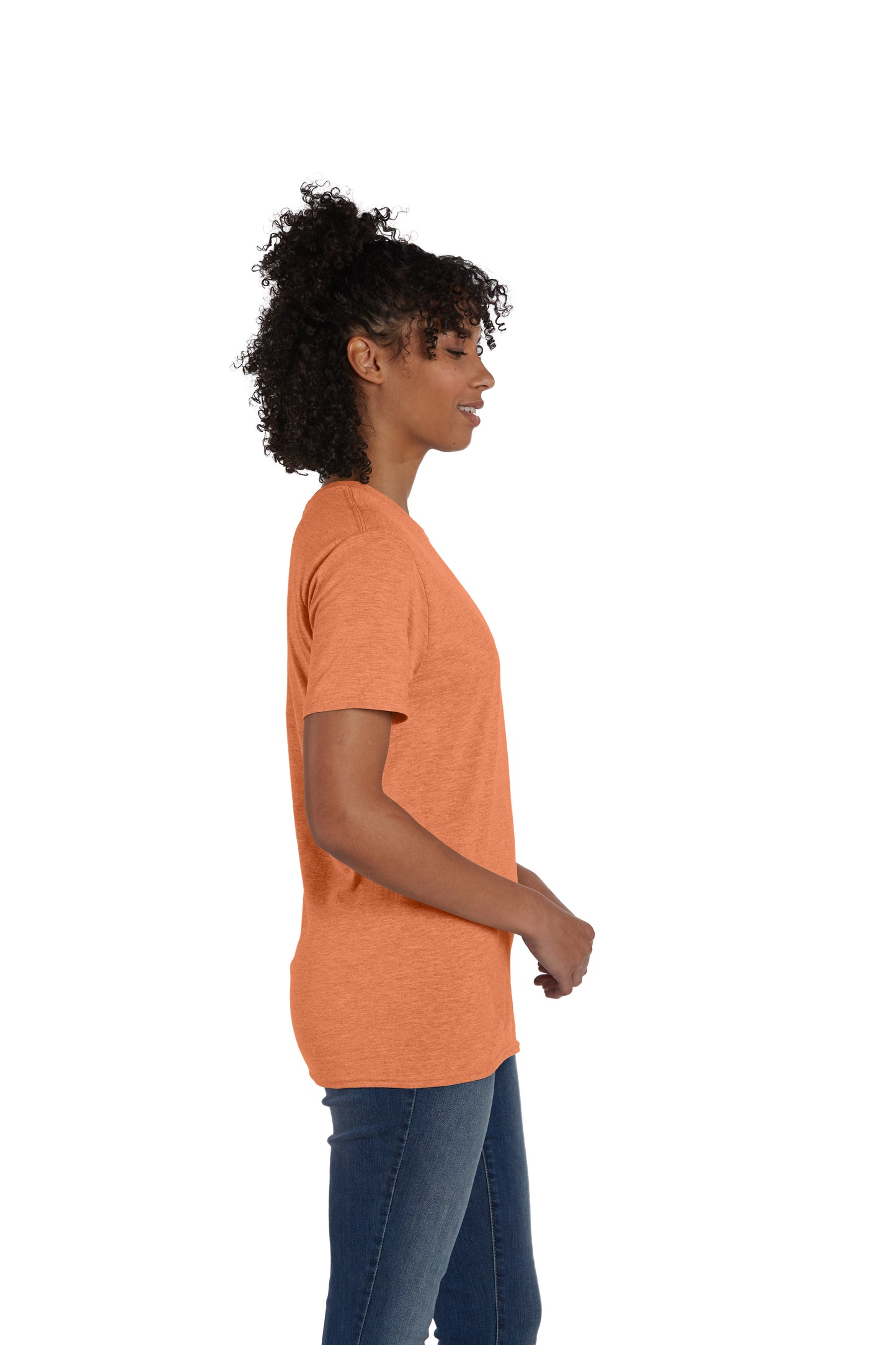 Perfect-T Short Sleeve Tee - Pumpkin Heather