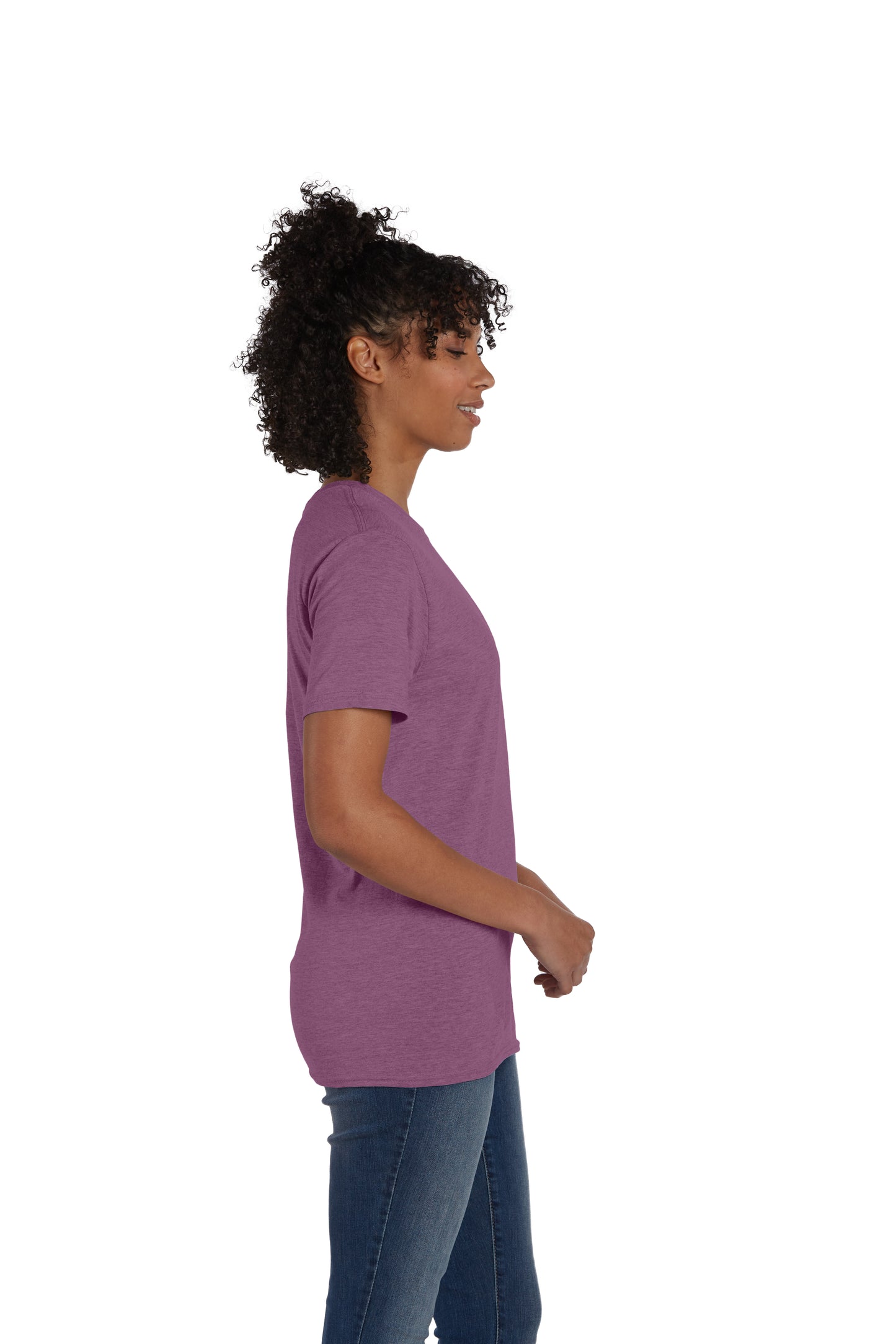 Perfect-T Short Sleeve Tee - Purple Rain Heather