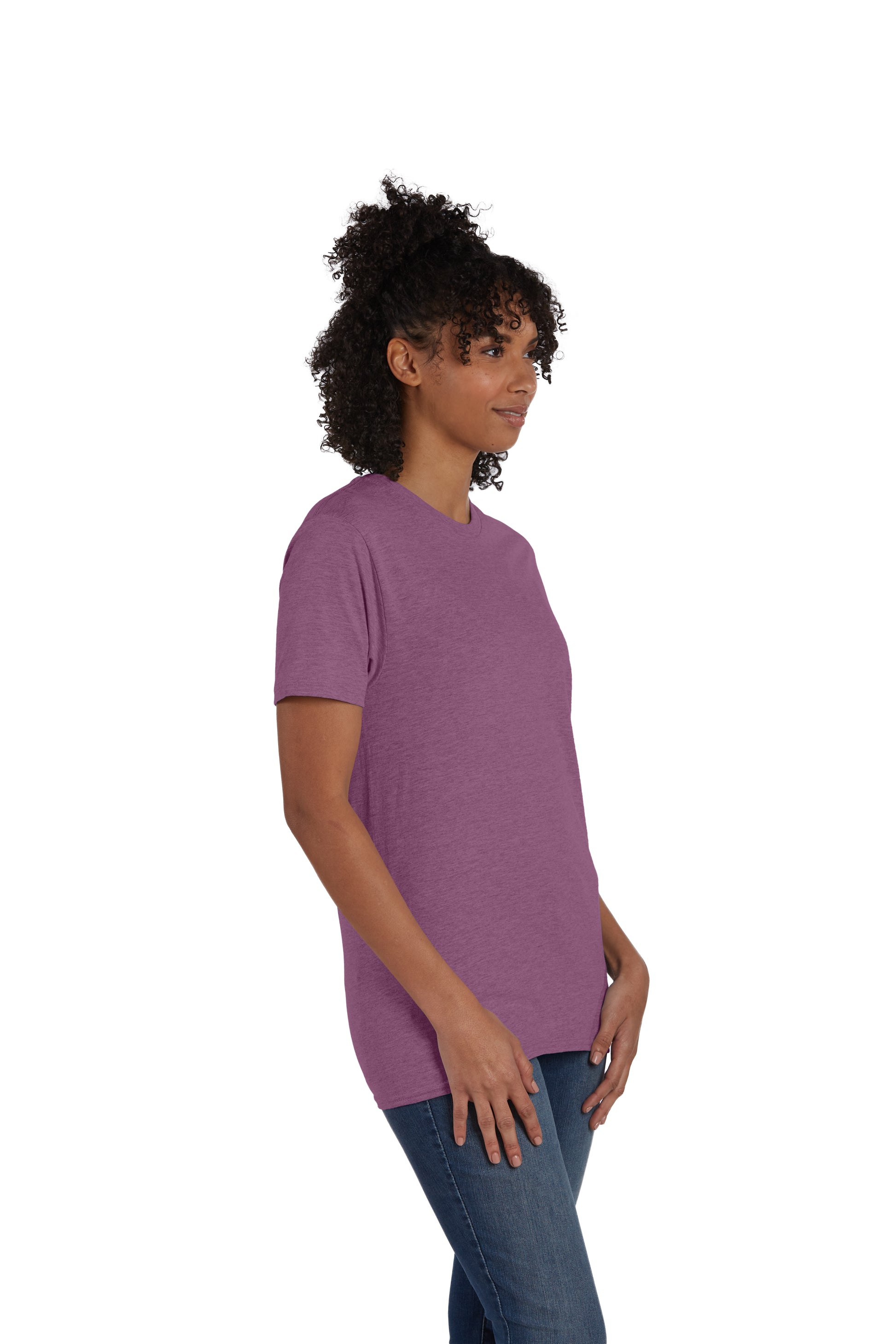 Perfect-T Short Sleeve Tee - Purple Rain Heather