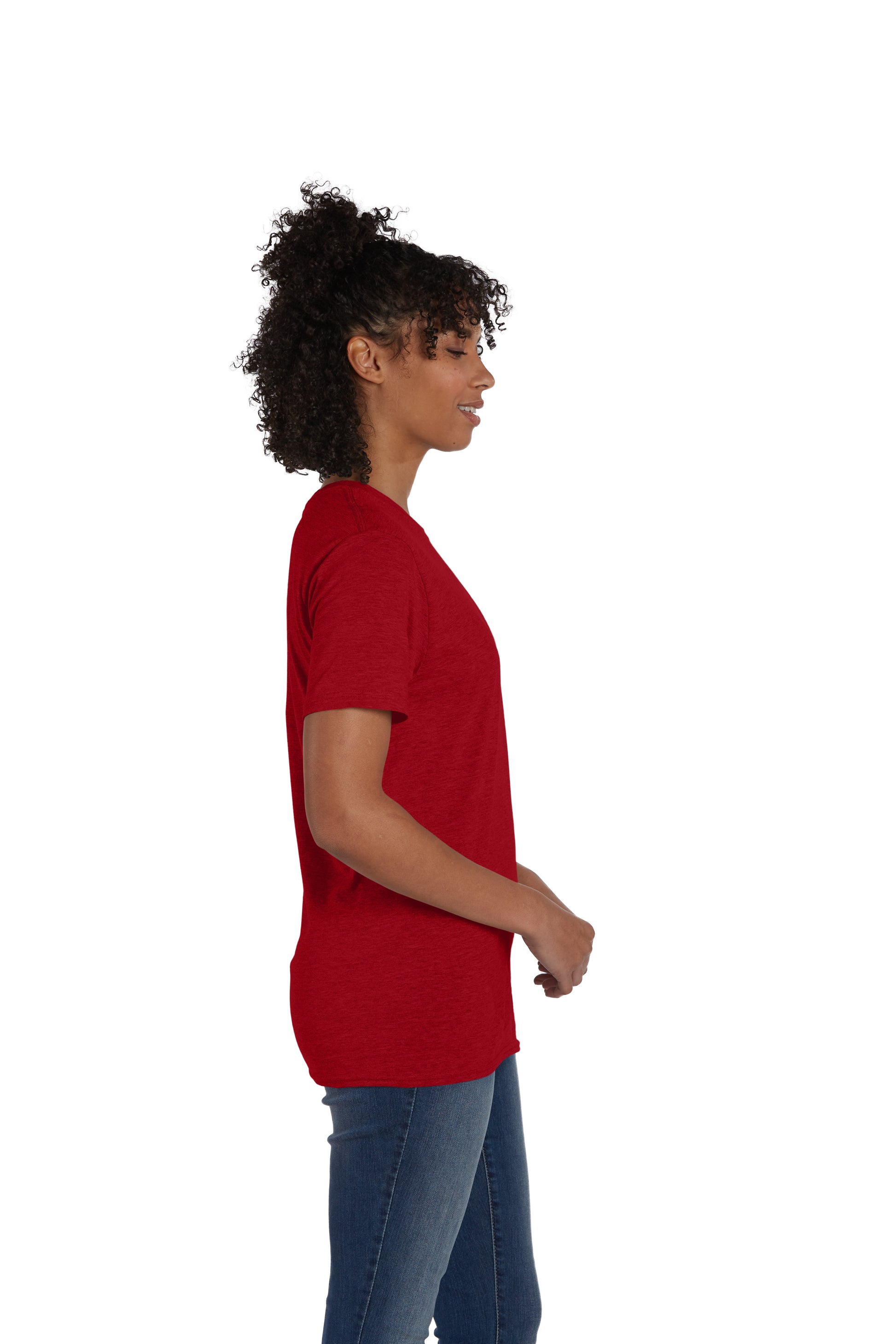 Perfect-T Short Sleeve Tee - Red Pepper Heather