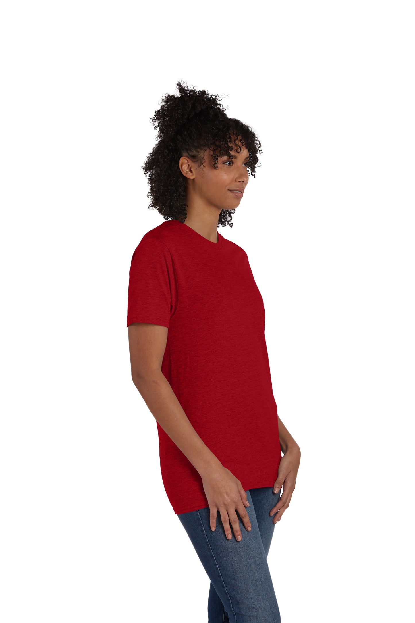 Perfect-T Short Sleeve Tee - Red Pepper Heather