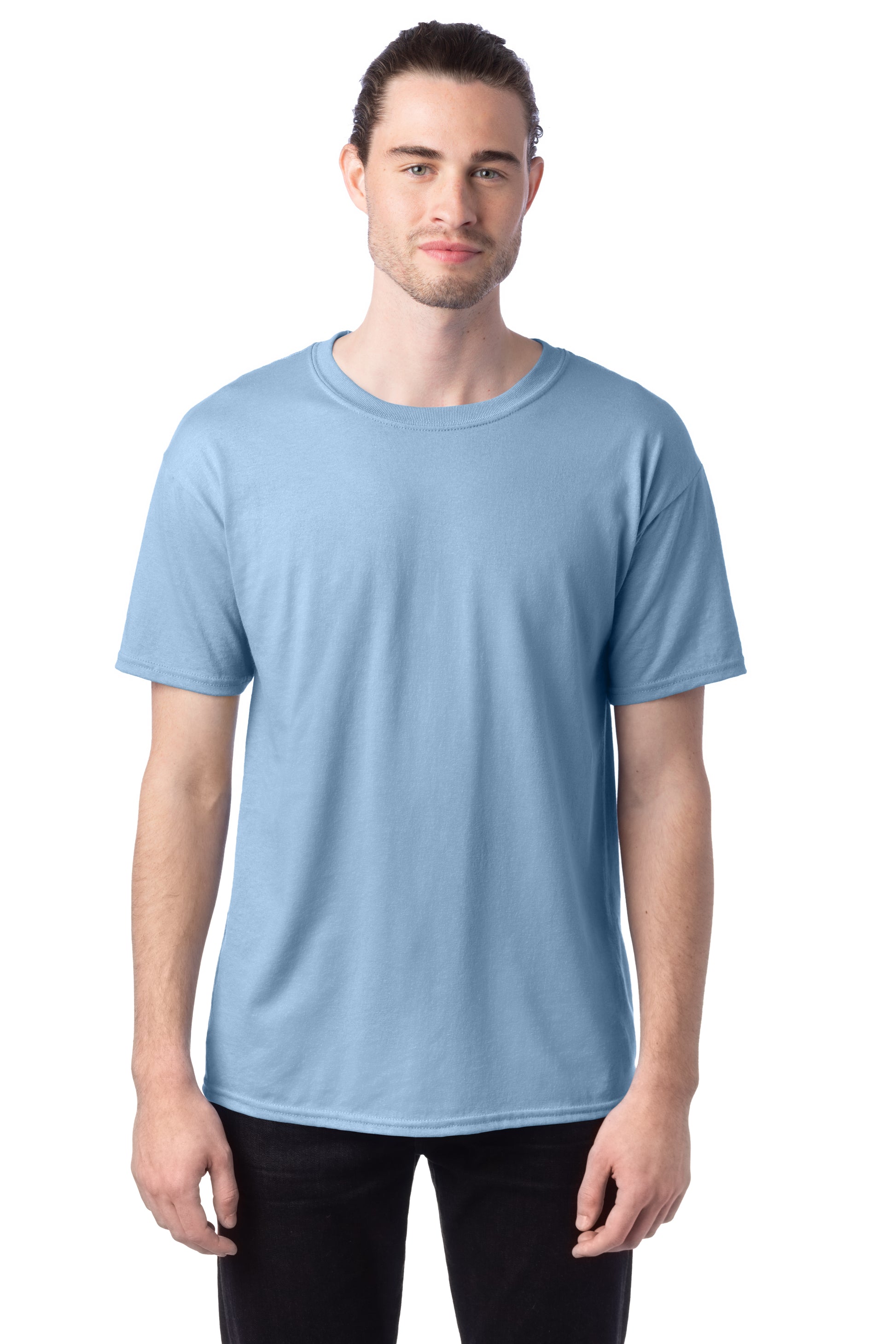 50/50 Ecosmart® Short Sleeve Tee - Light Blue