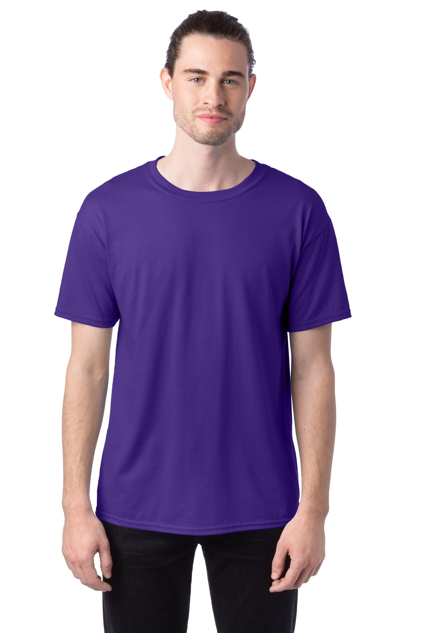 50/50 Ecosmart® Short Sleeve Tee - Purple