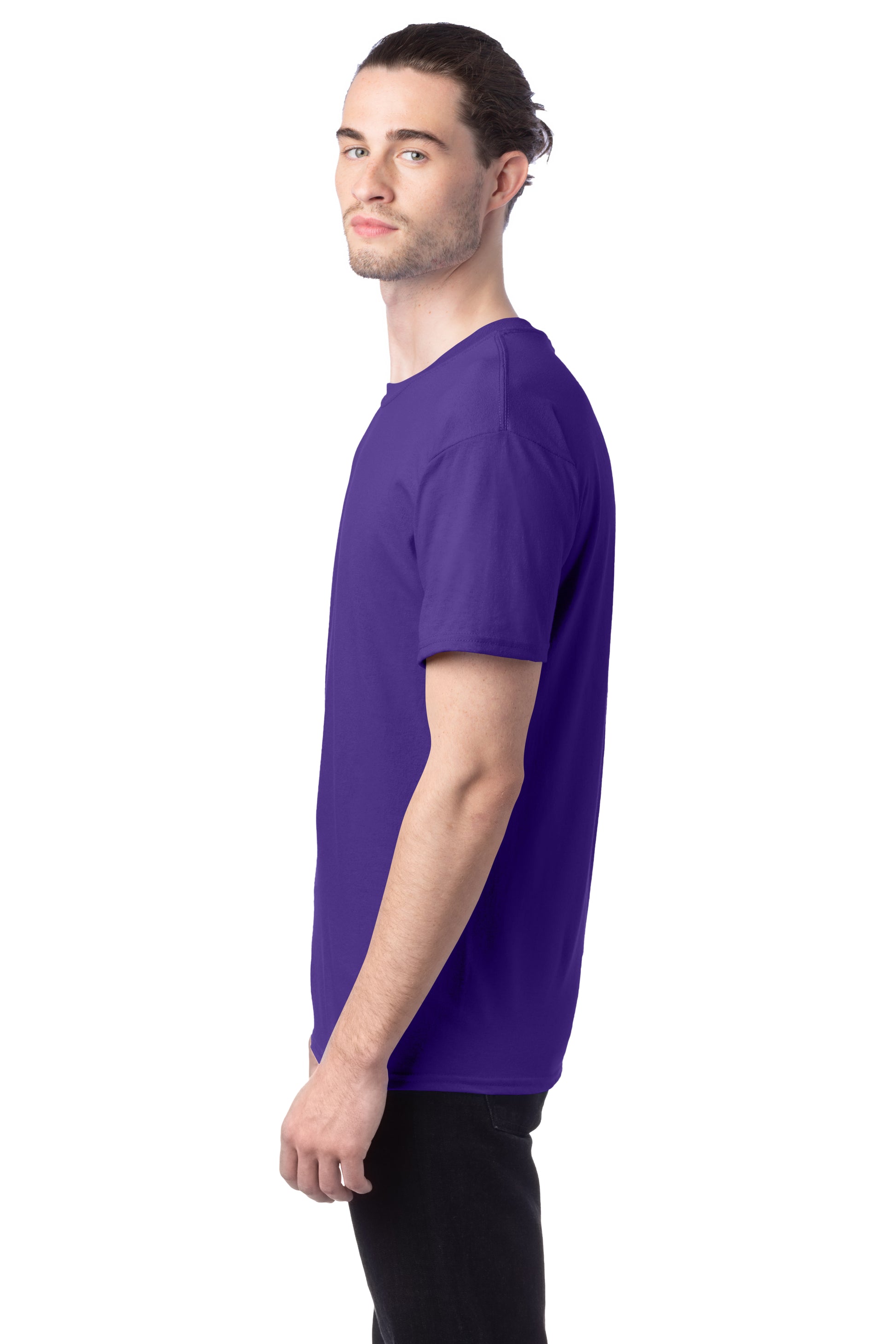50/50 Ecosmart® Short Sleeve Tee - Purple
