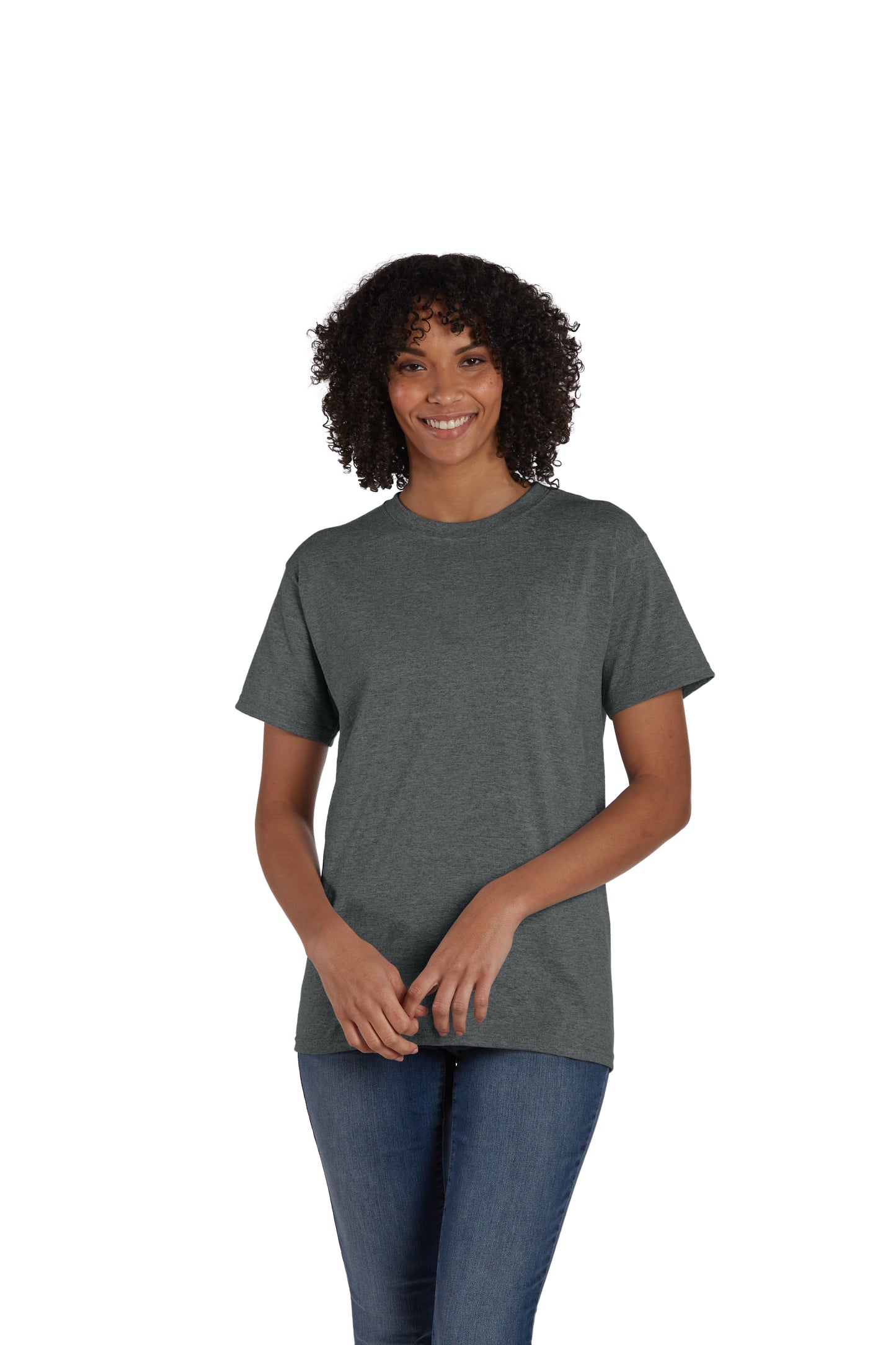 50/50 Ecosmart® Short Sleeve Tee - Charcoal Heather