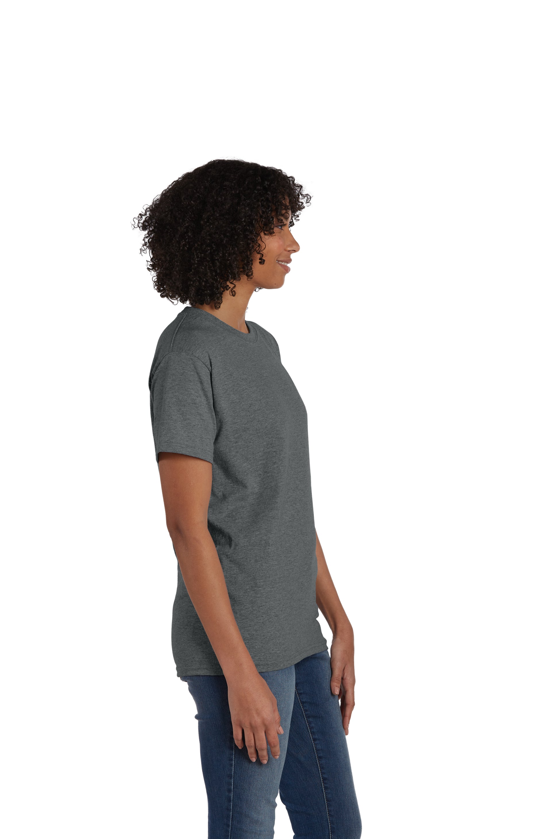 50/50 Ecosmart® Short Sleeve Tee - Charcoal Heather