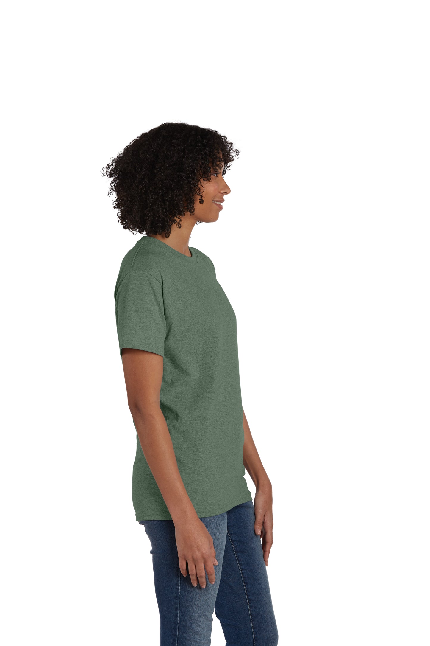 50/50 Ecosmart® Short Sleeve Tee - Heather Green