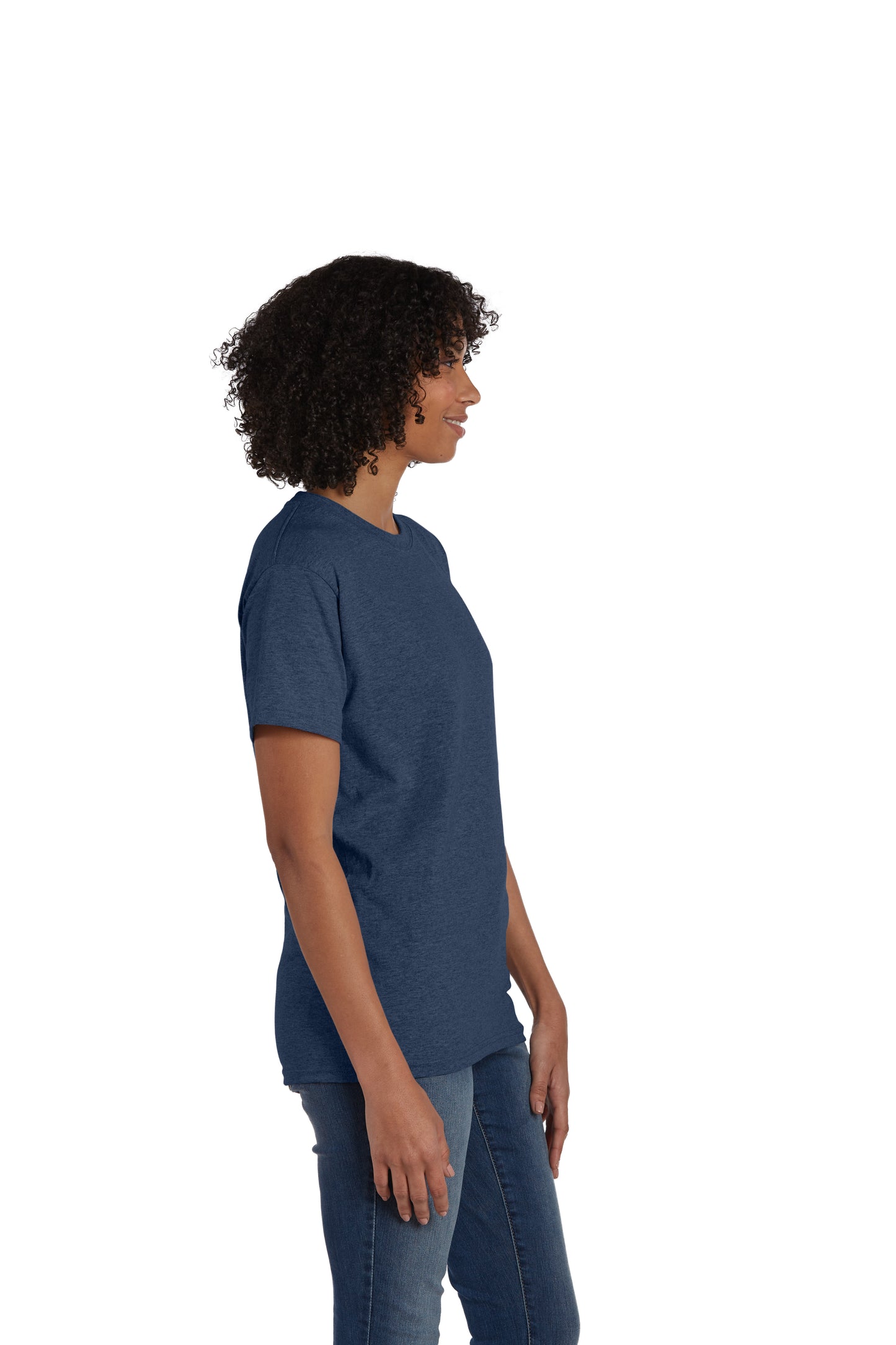 50/50 Ecosmart® Short Sleeve Tee - Heather Navy