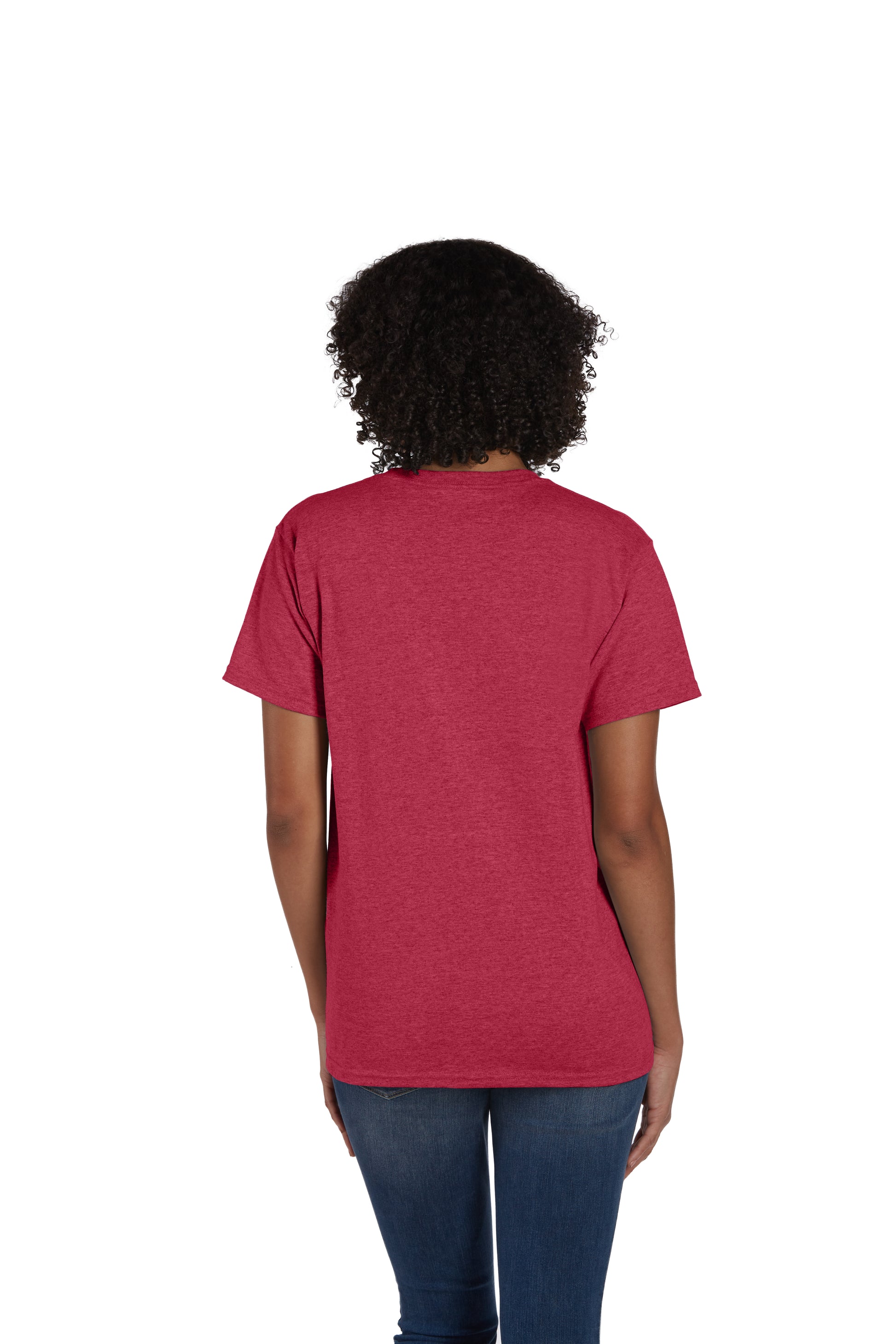 50/50 Ecosmart® Short Sleeve Tee - Heather Red