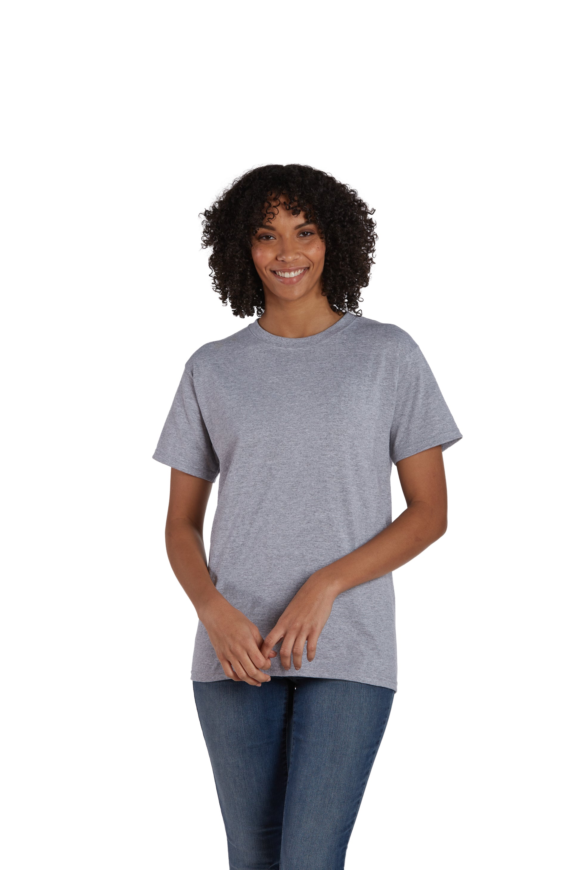 50/50 Ecosmart® Short Sleeve Tee - Light Steel