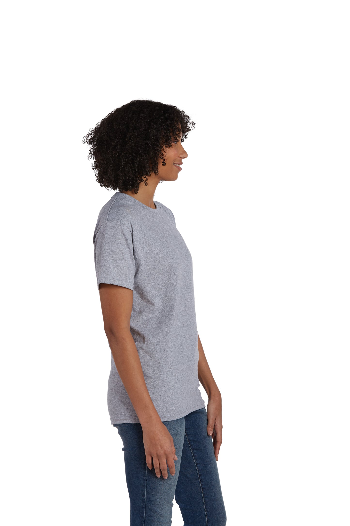 50/50 Ecosmart® Short Sleeve Tee - Light Steel