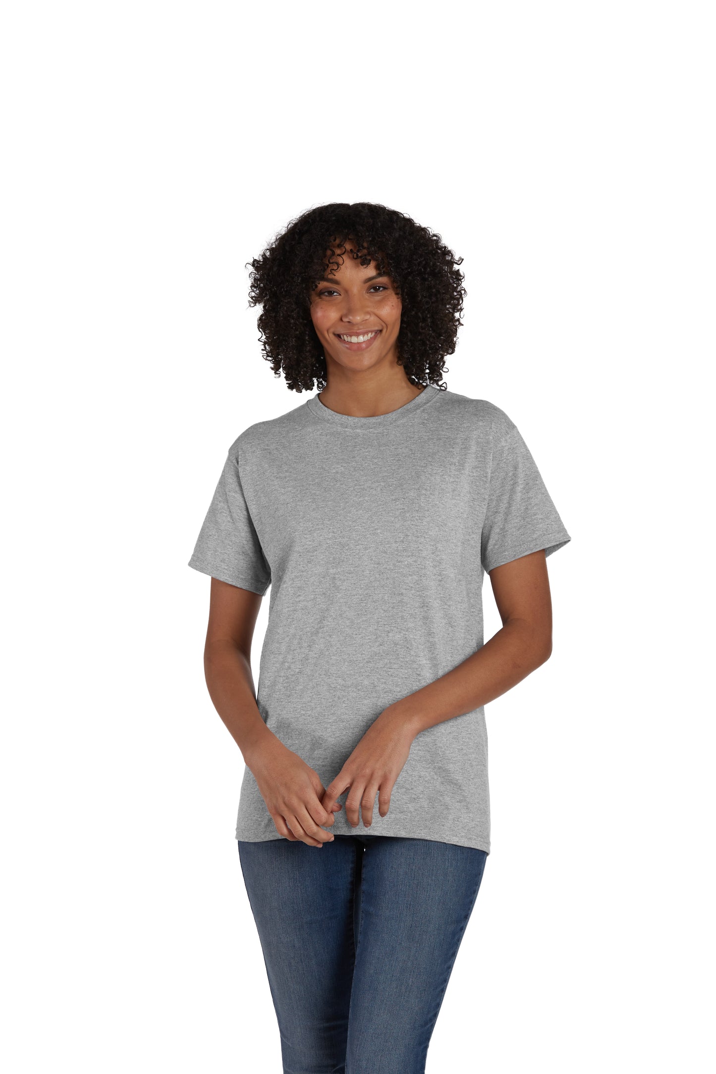 50/50 Ecosmart® Short Sleeve Tee - Oxford Gray