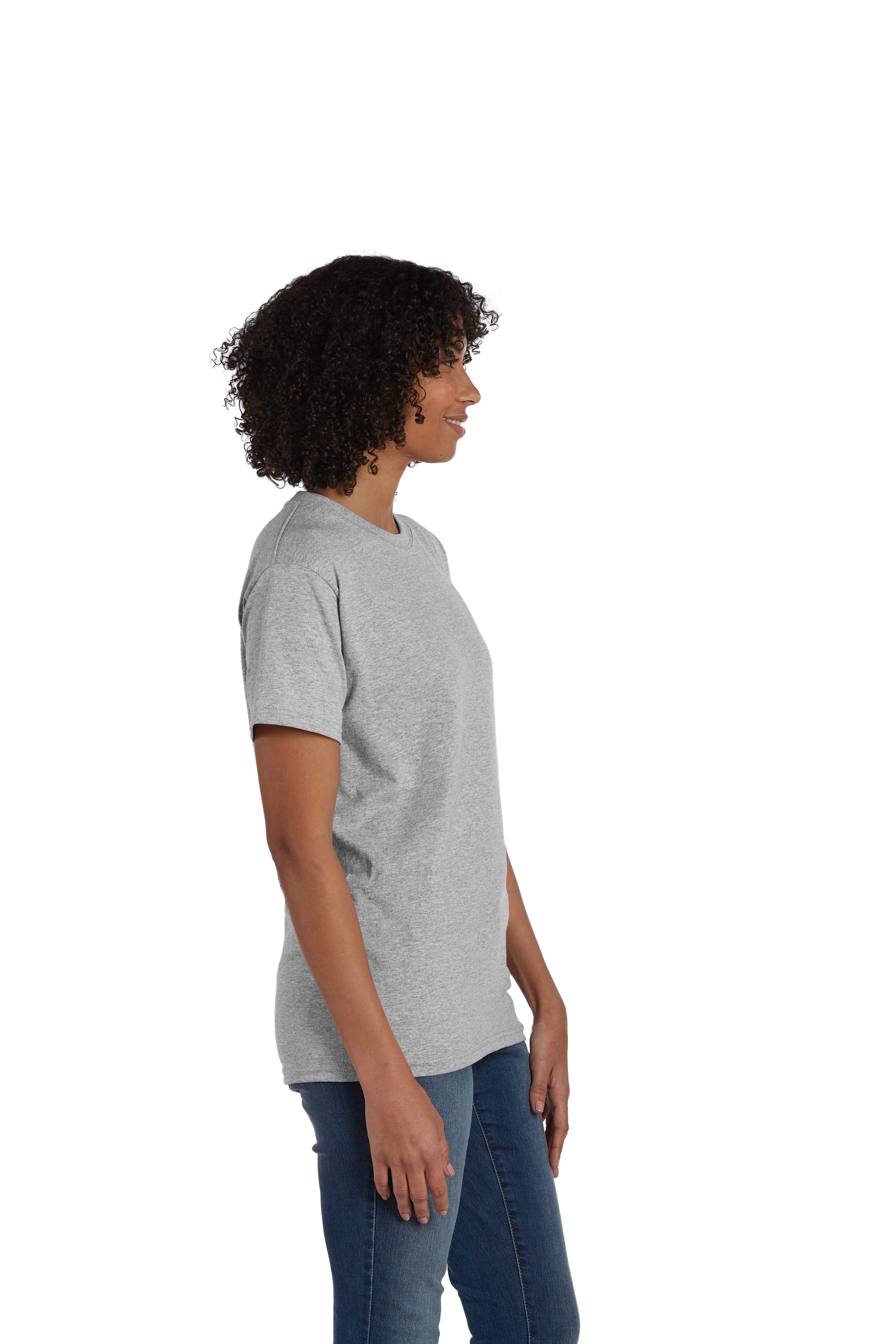 50/50 Ecosmart® Short Sleeve Tee - Oxford Gray