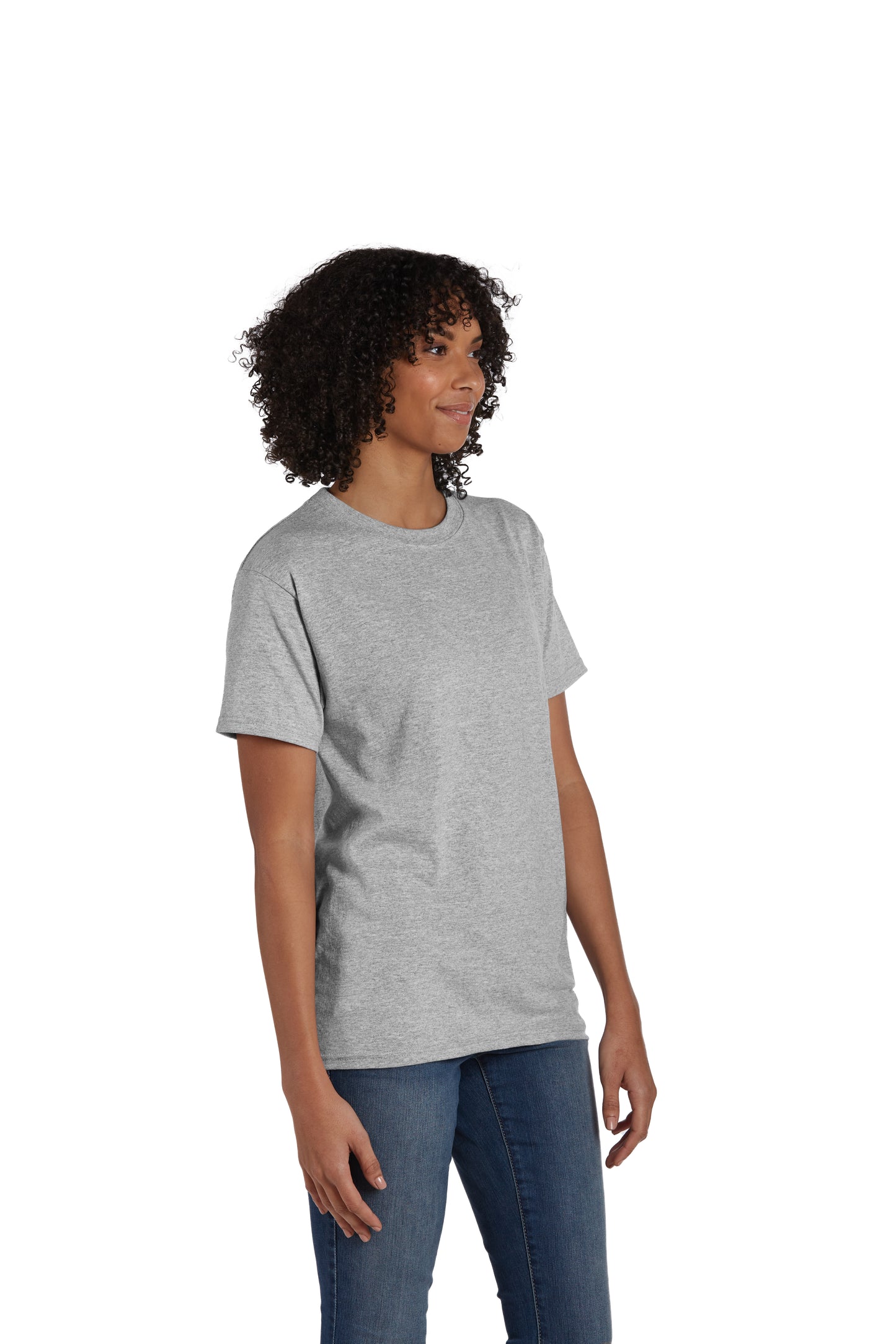 50/50 Ecosmart® Short Sleeve Tee - Oxford Gray