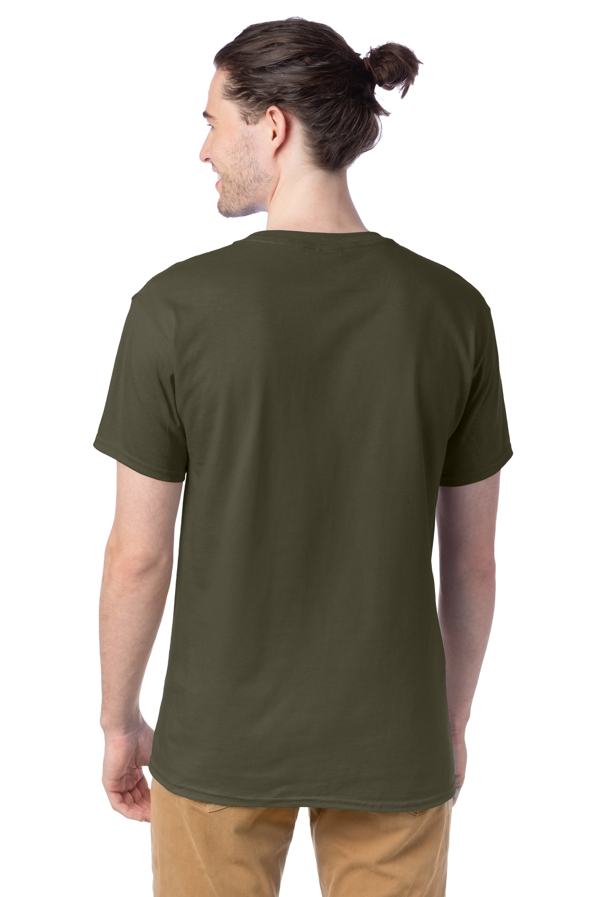 Essential-T Short Sleeve Tee - Fatigue Green
