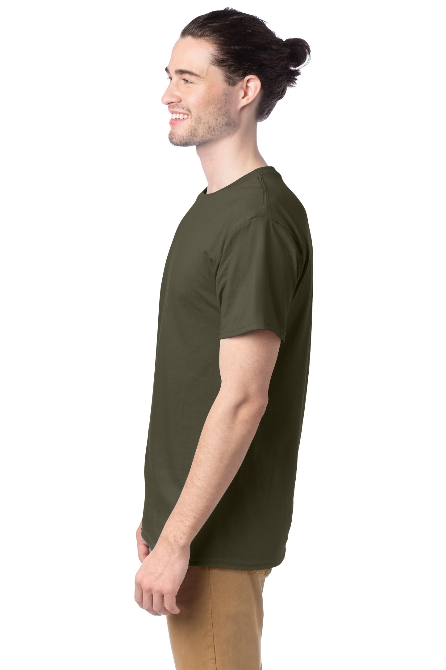 Essential-T Short Sleeve Tee - Fatigue Green