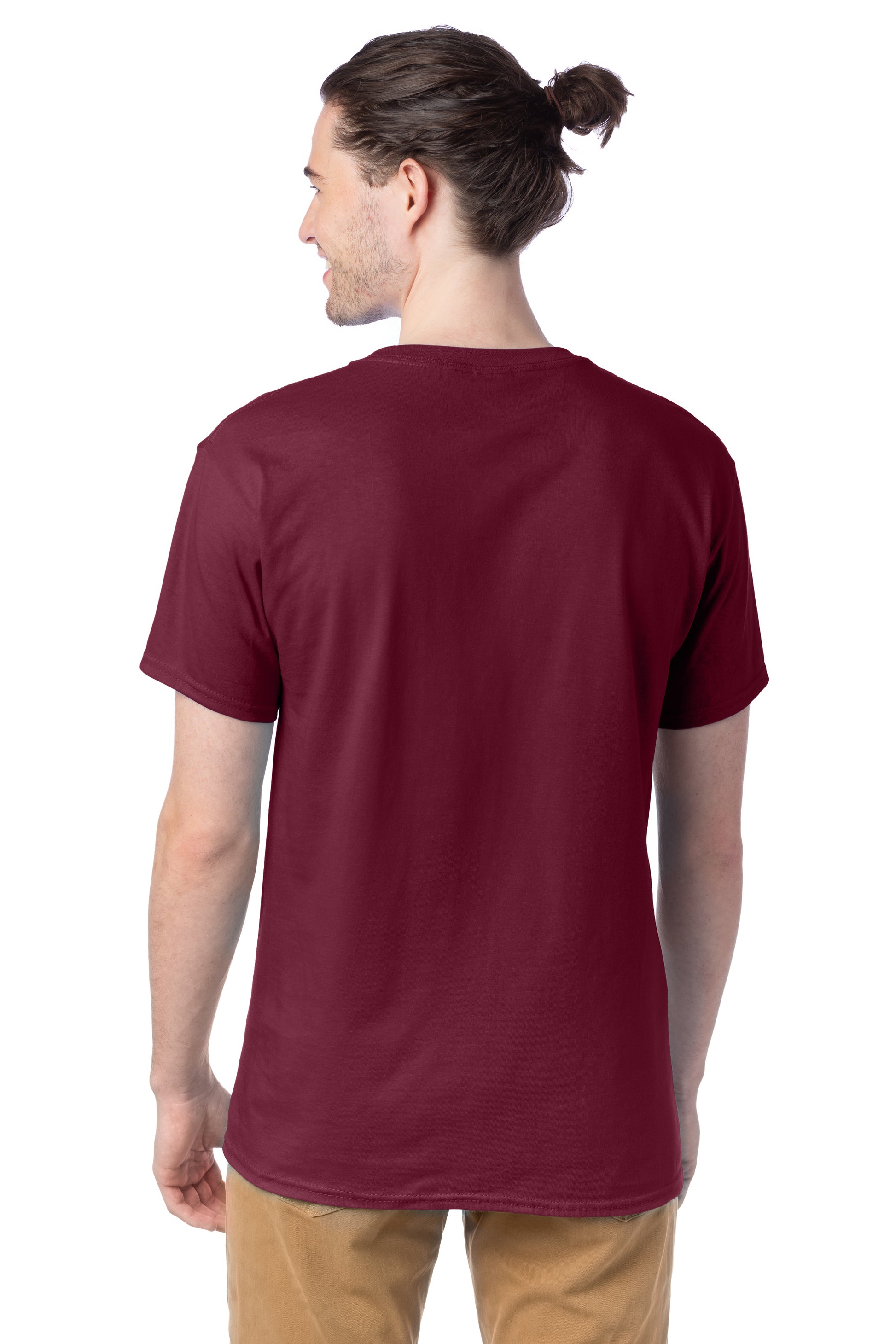 Essential-T Short Sleeve Tee - Maroon