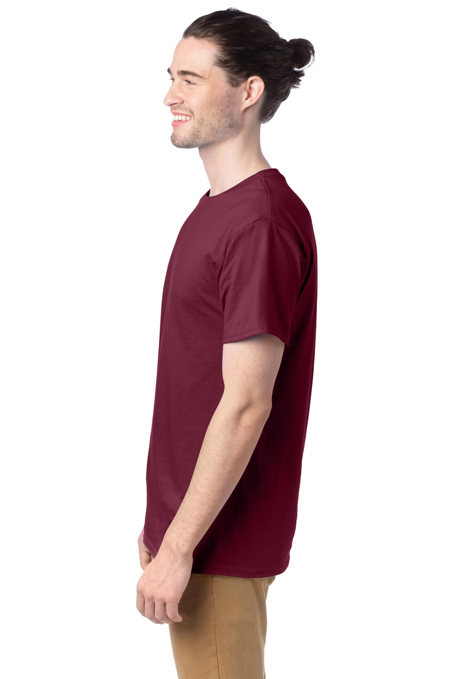 Essential-T Short Sleeve Tee - Maroon
