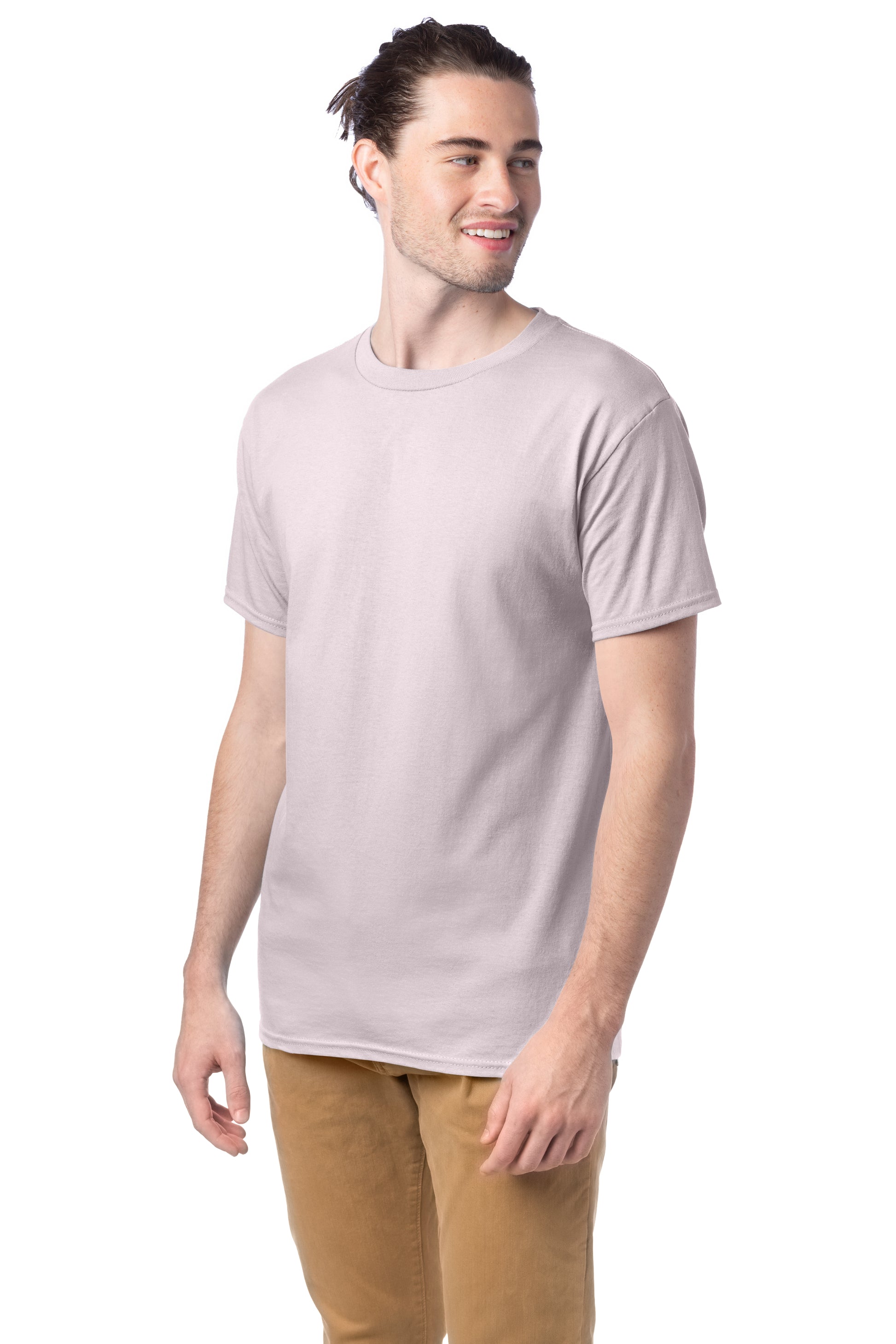 Essential-T Short Sleeve Tee - Pale Pink