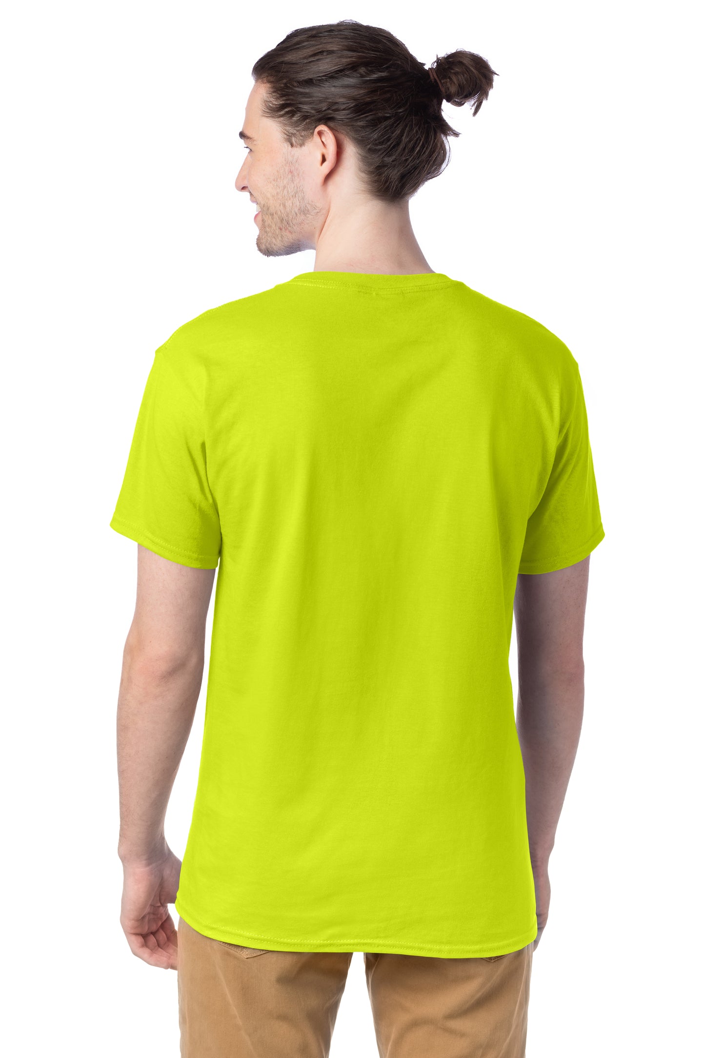 Essential-T Short Sleeve Tee - Safety Green