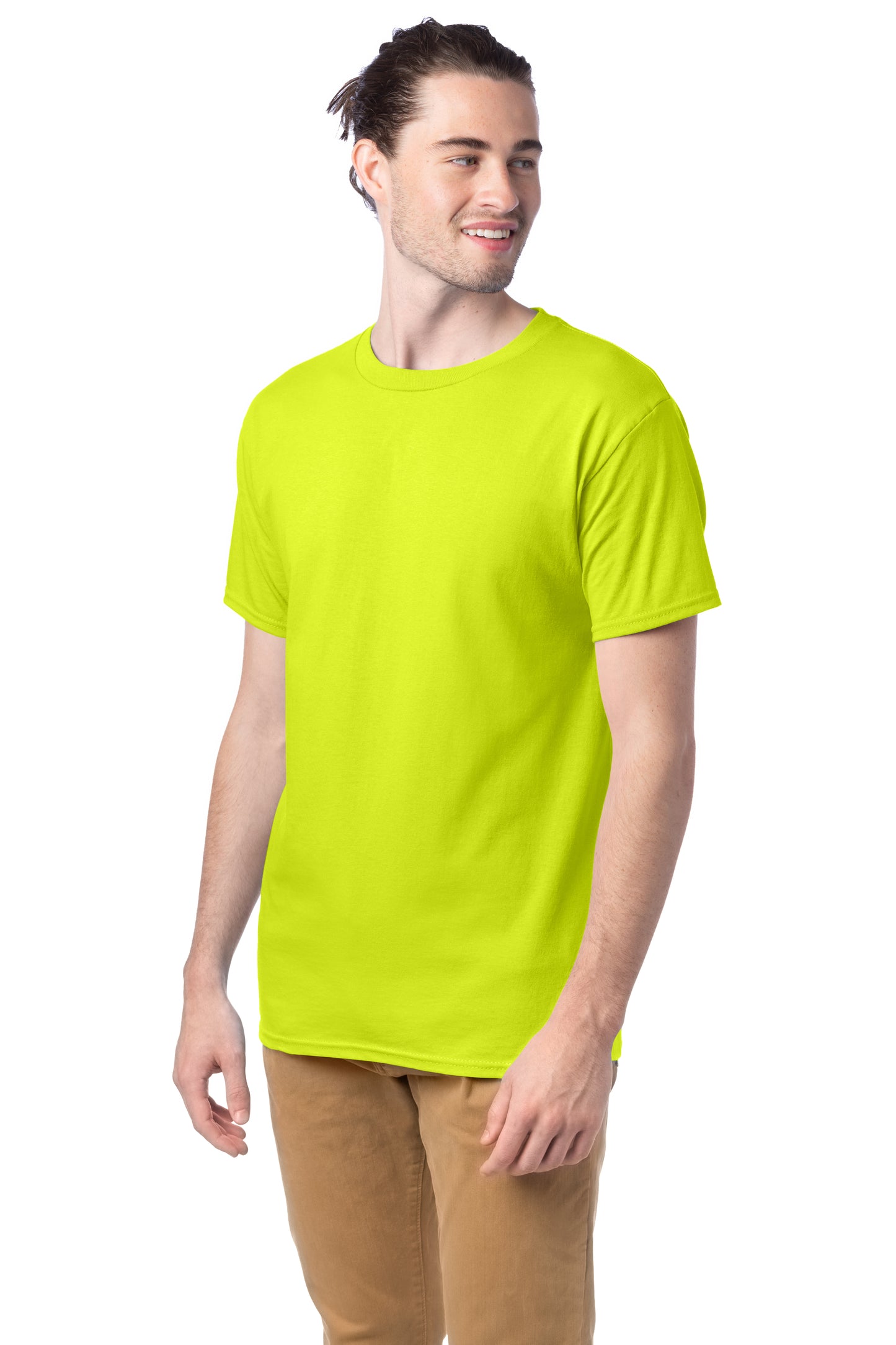 Essential-T Short Sleeve Tee - Safety Green