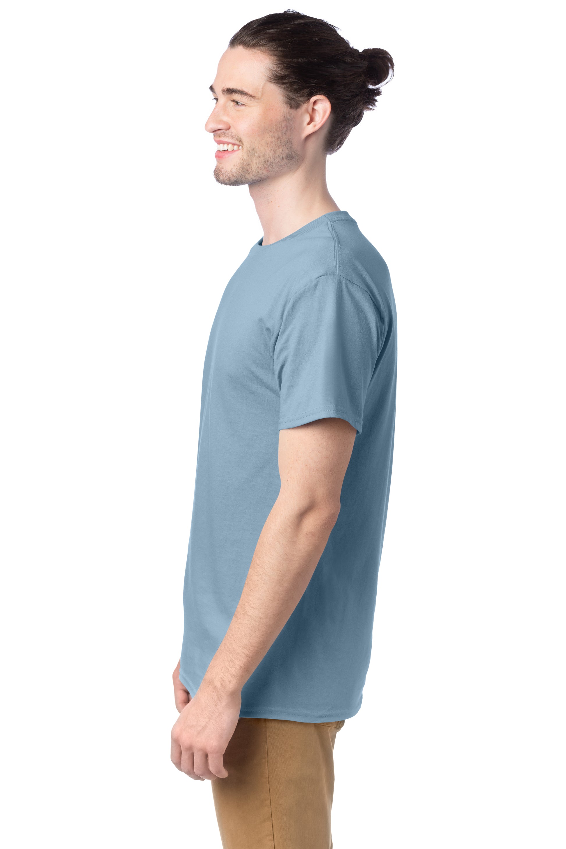 Essential-T Short Sleeve Tee - Stonewashed Blue