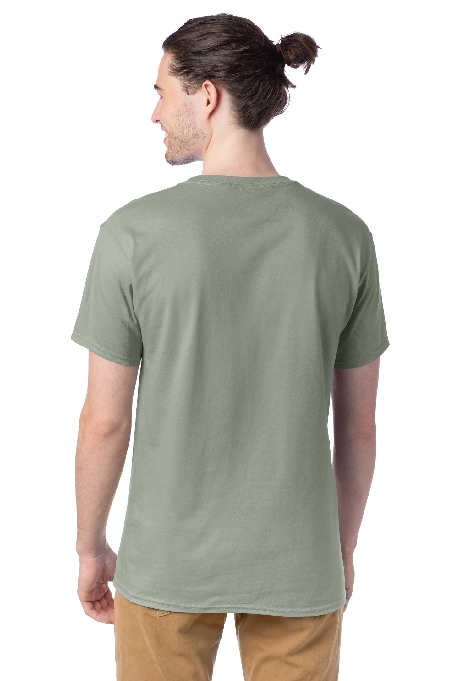 Essential-T Short Sleeve Tee - Stonewashed Green