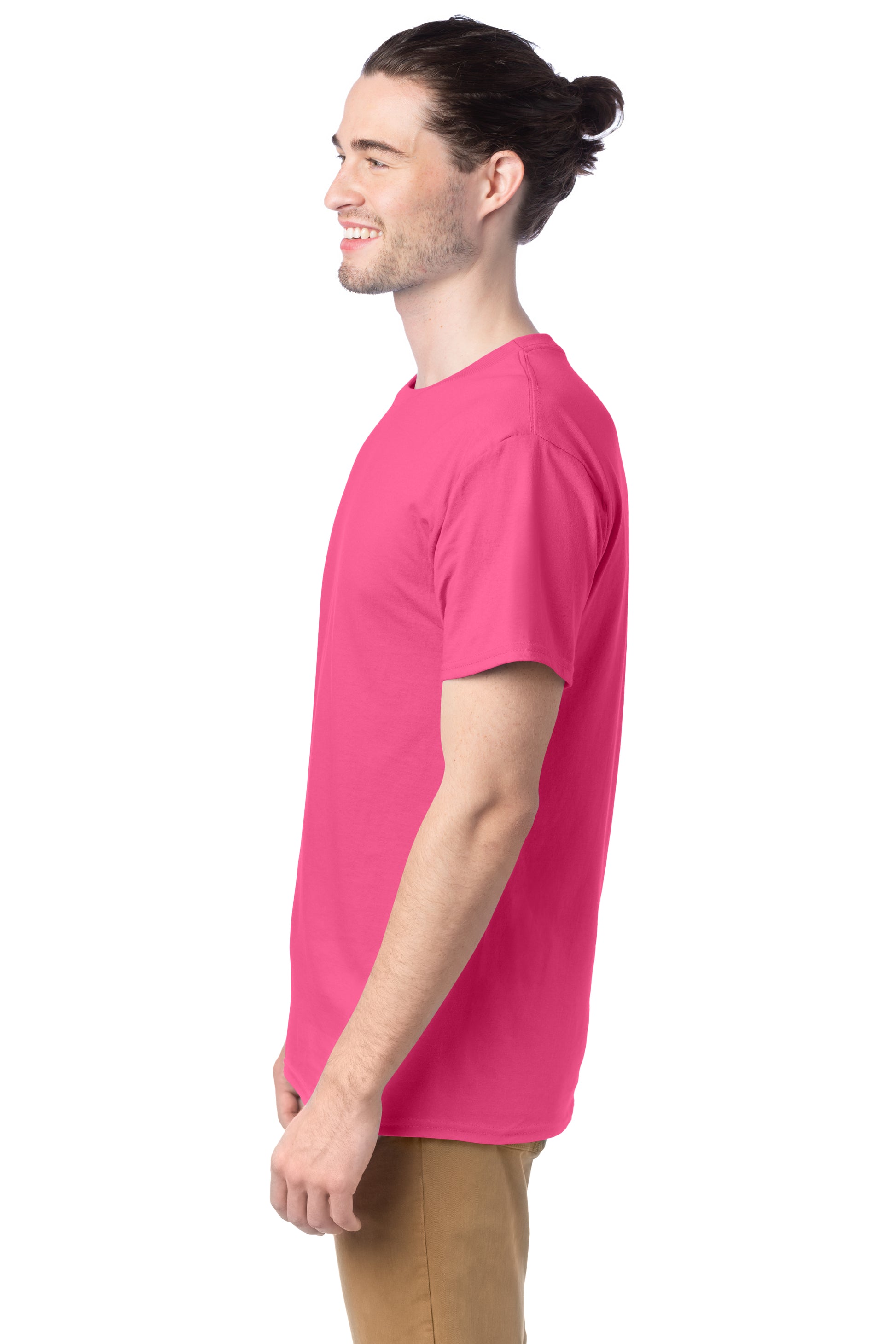 Essential-T Short Sleeve Tee - Wow Pink
