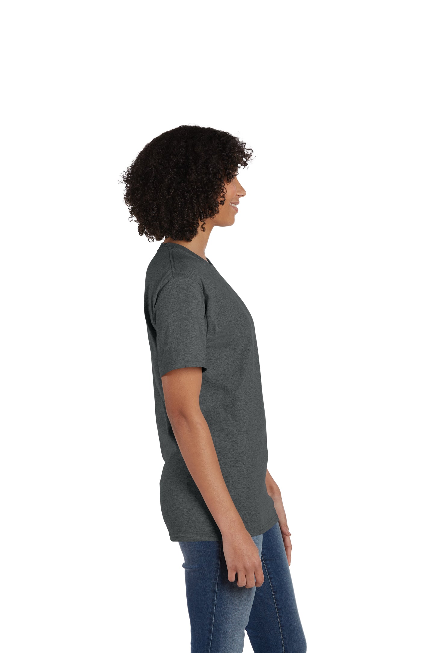 Essential-T Short Sleeve Tee - Charcoal Heather