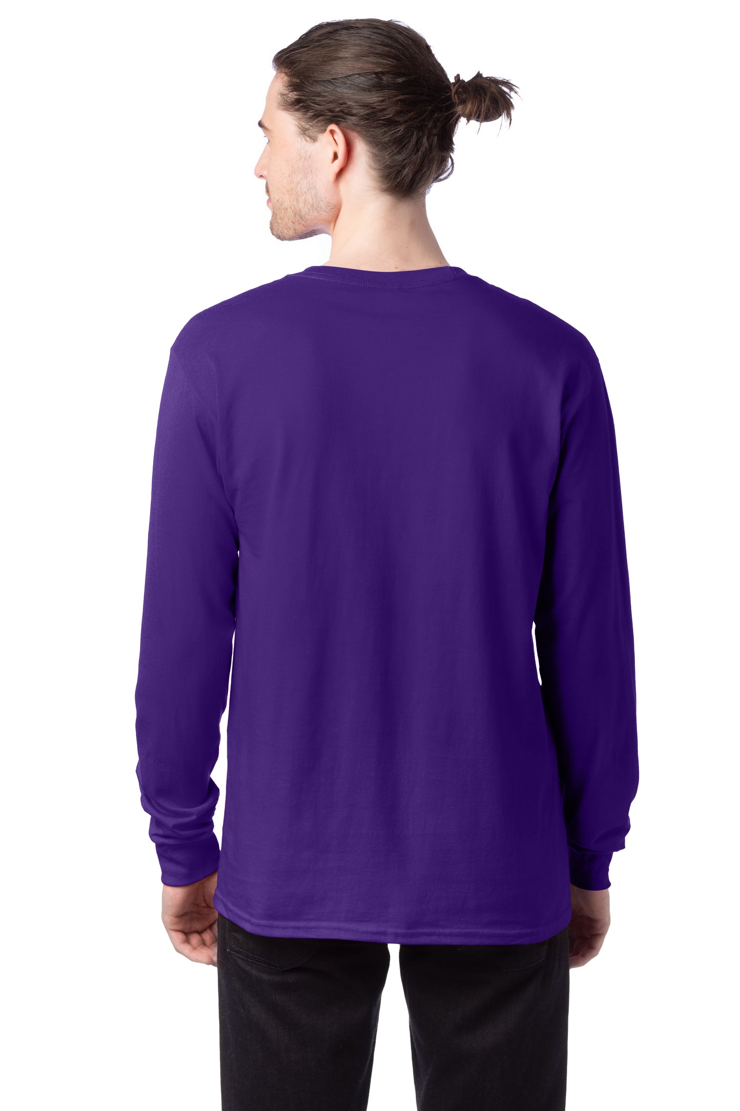 Essential-T Long Sleeve Tee - Athletic Purple