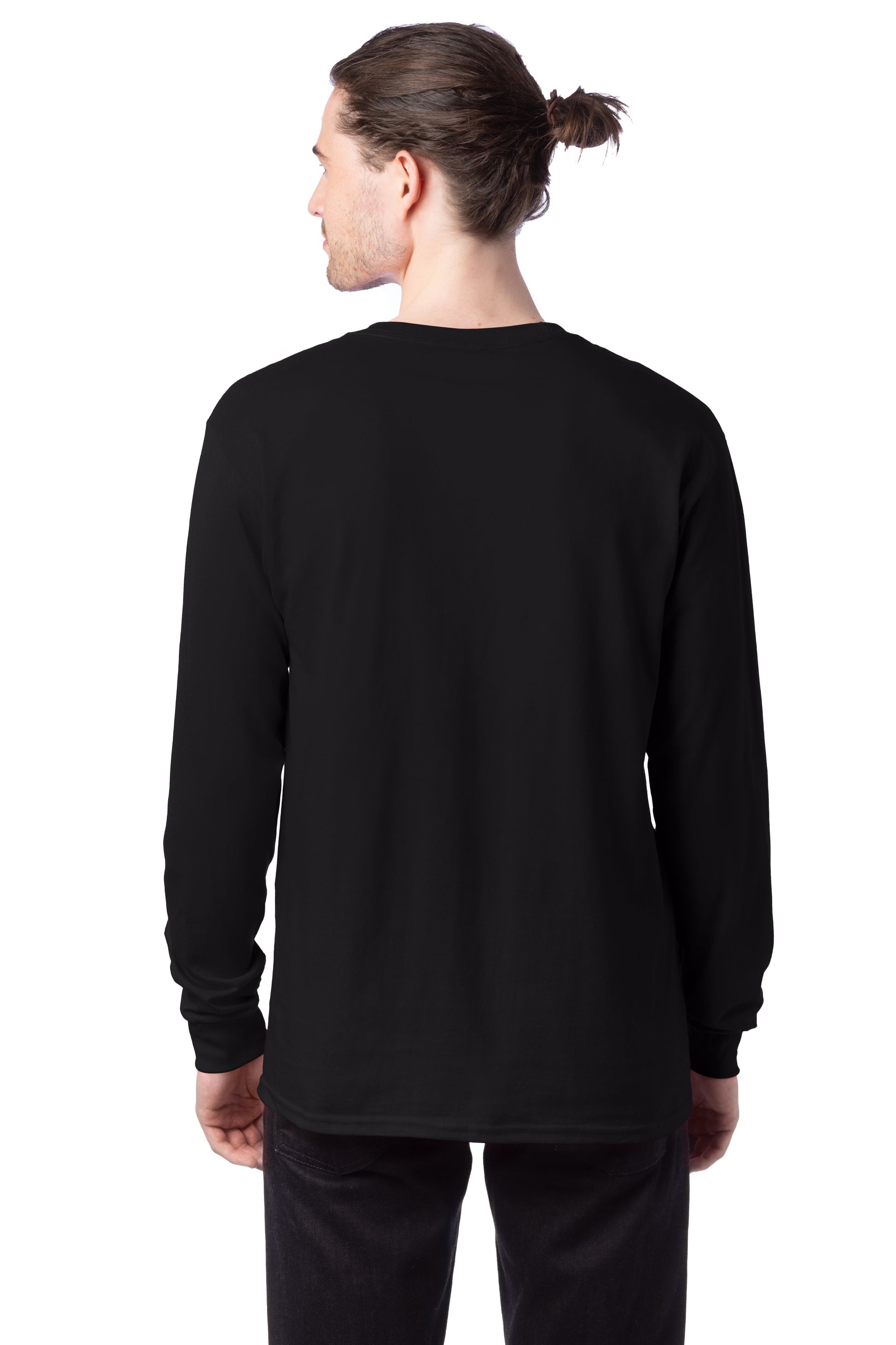 Essential-T Long Sleeve Tee - Black