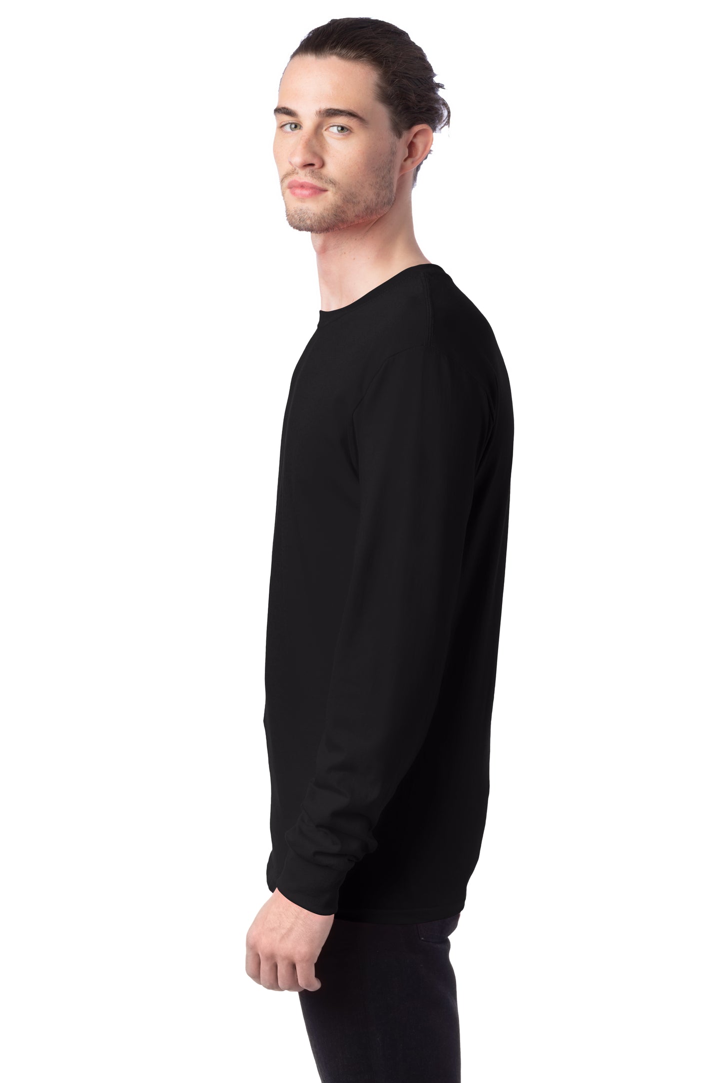 Essential-T Long Sleeve Tee - Black