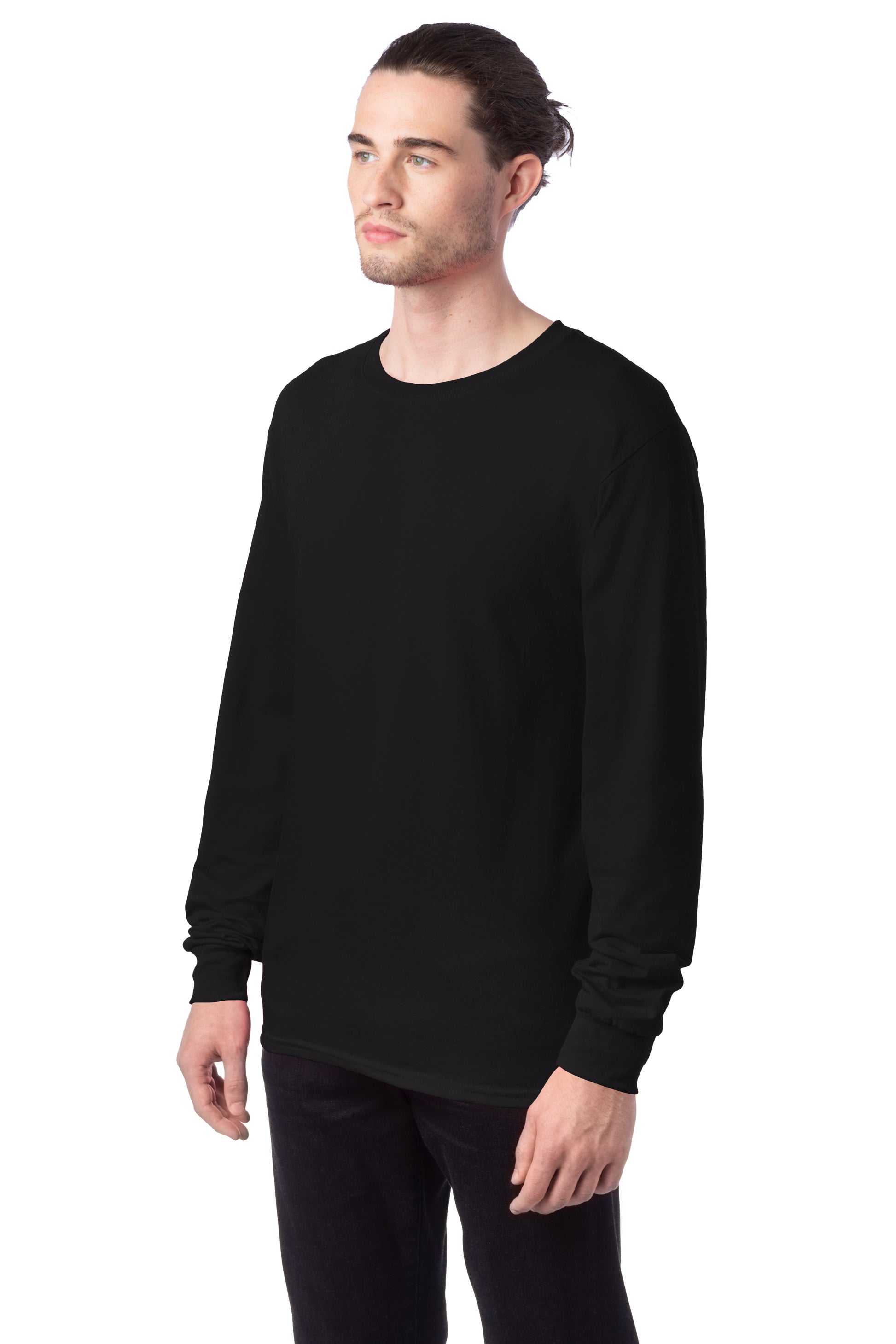 Essential-T Long Sleeve Tee - Black