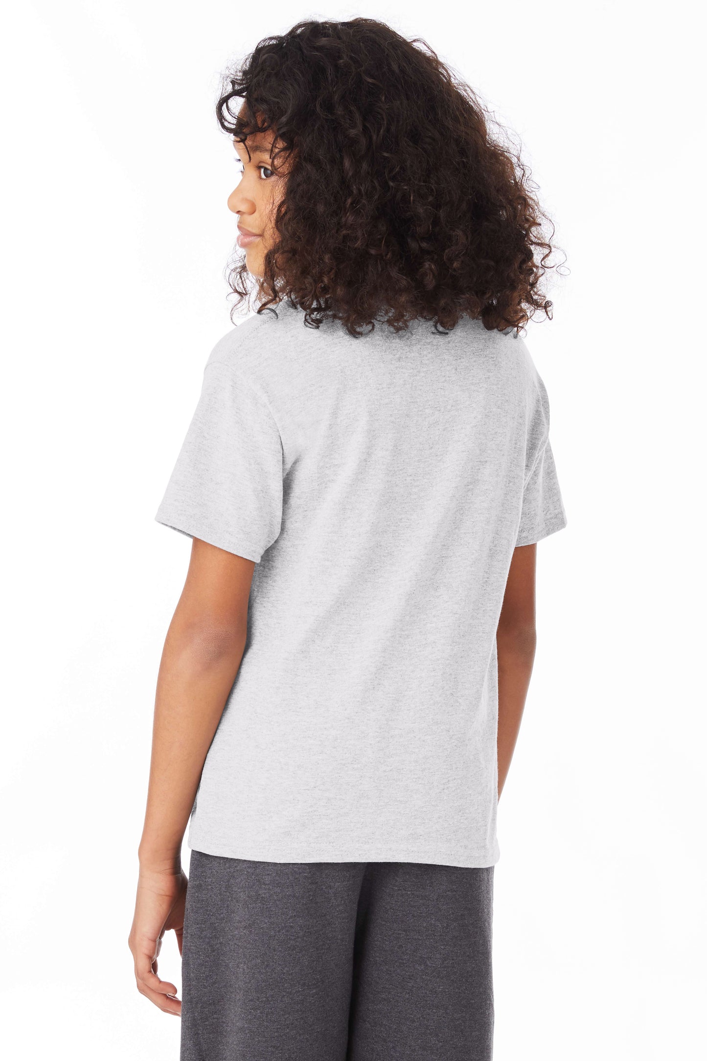 Youth 50/50 Ecosmart® Short Sleeve Tee - Ash