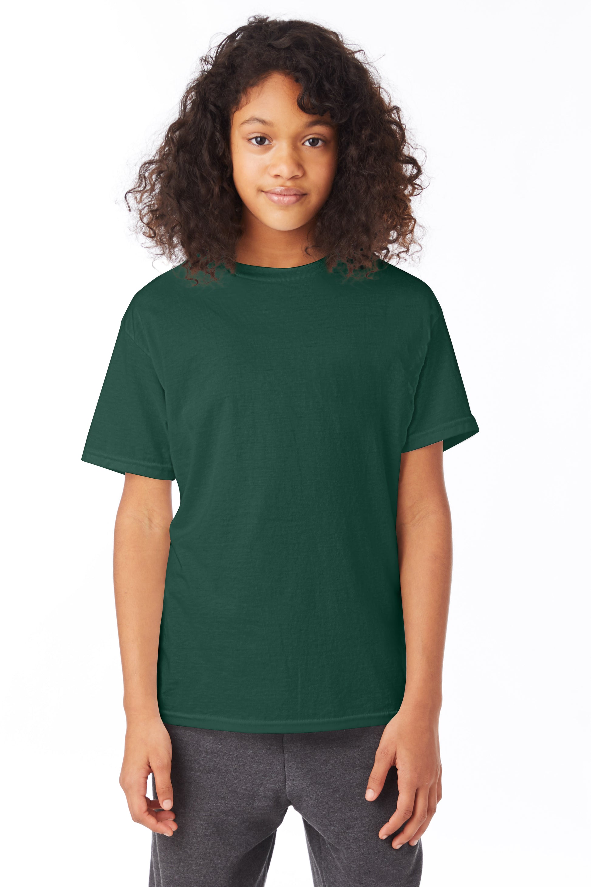 Youth 50/50 Ecosmart® Short Sleeve Tee - Deep Forest